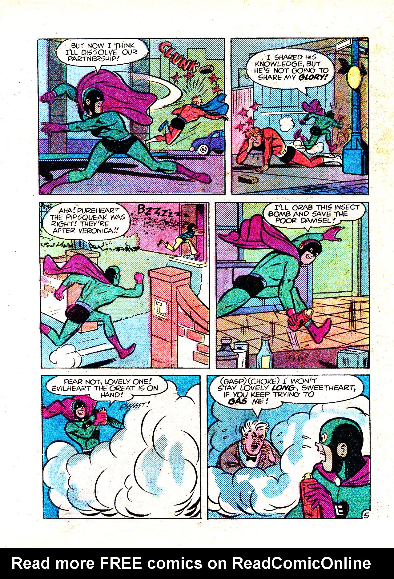 Read online Captain Hero Comics Digest Magazine comic -  Issue # TPB - 55