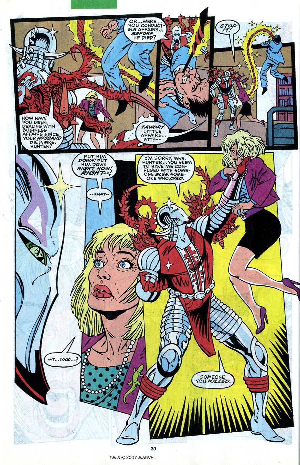 Read online The Incredible Hulk Annual comic -  Issue #19 - 32