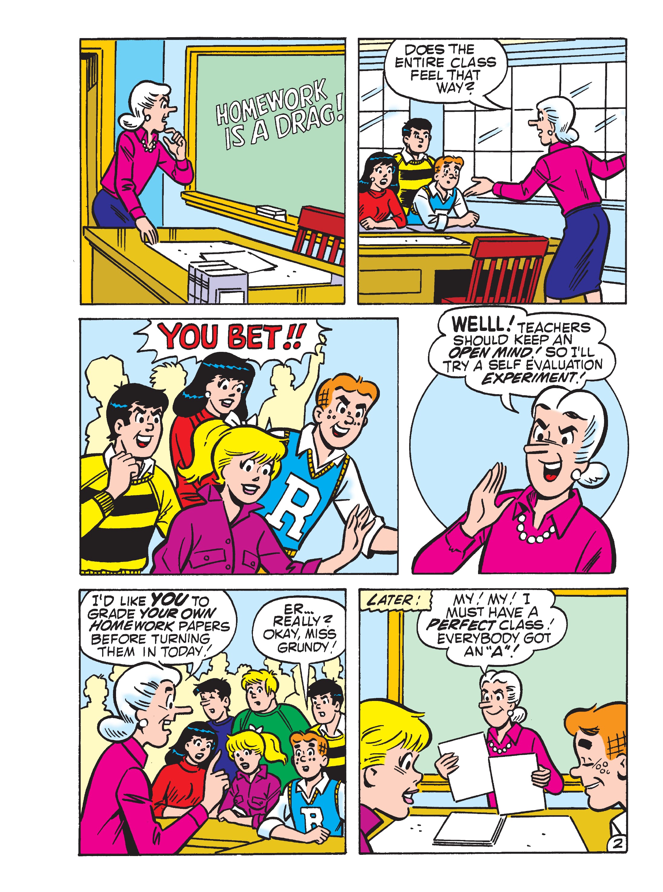 Read online World of Betty & Veronica Digest comic -  Issue #3 - 135