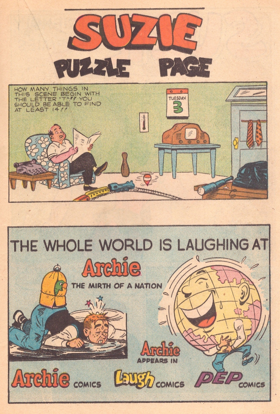 Read online Suzie Comics comic -  Issue #69 - 25