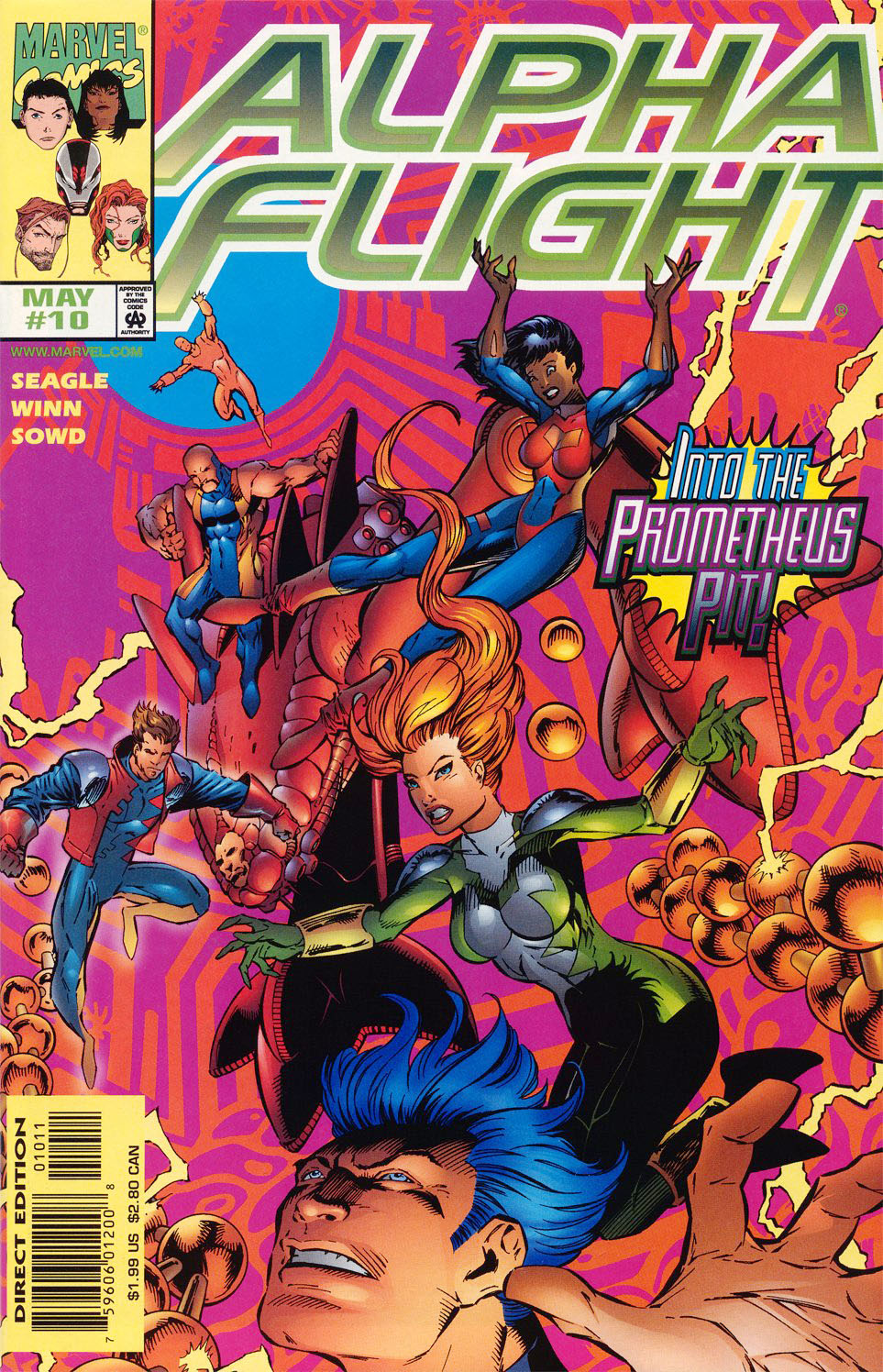 Read online Alpha Flight (1997) comic -  Issue #10 - 1
