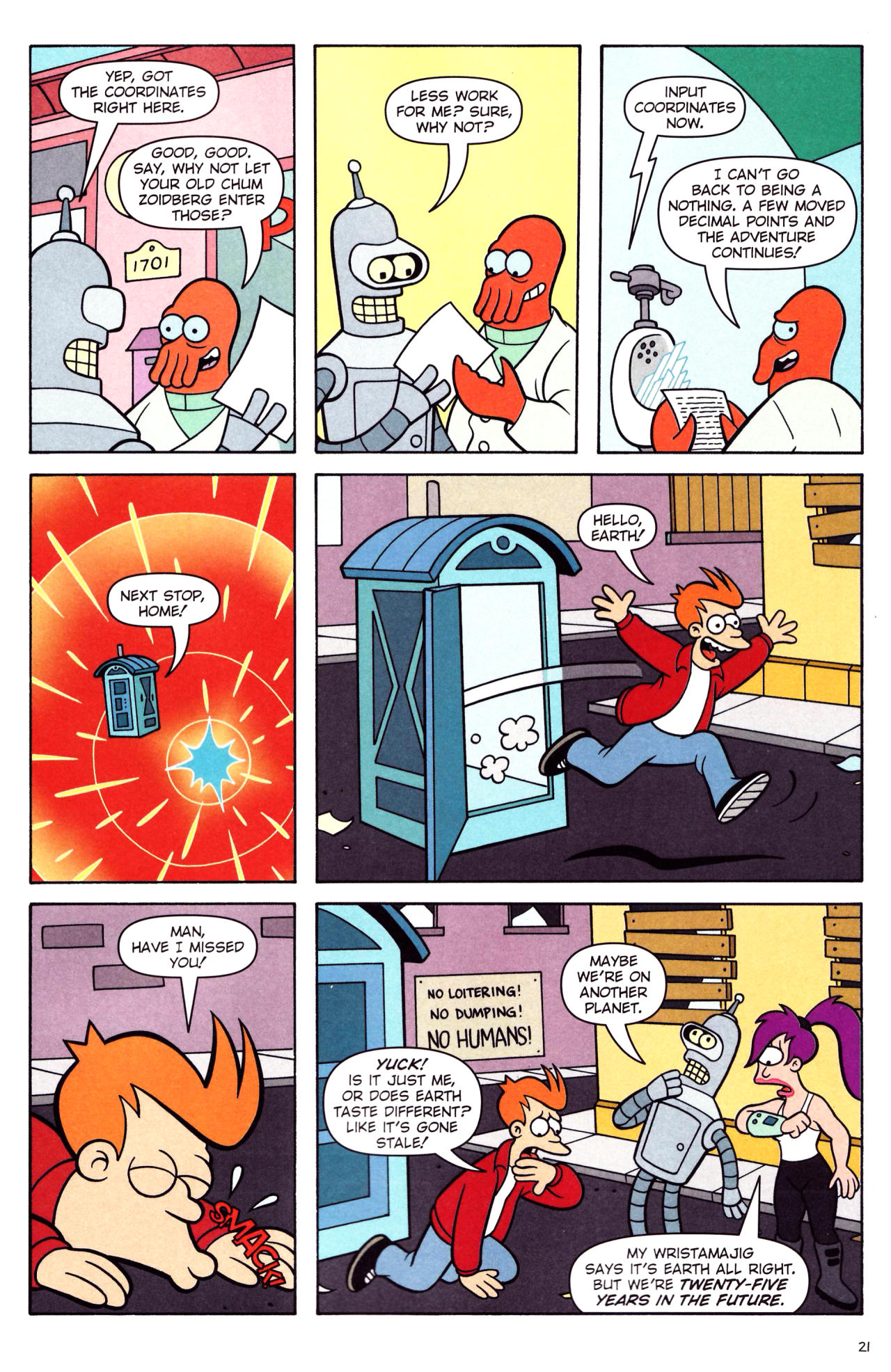 Read online Futurama Comics comic -  Issue #32 - 16