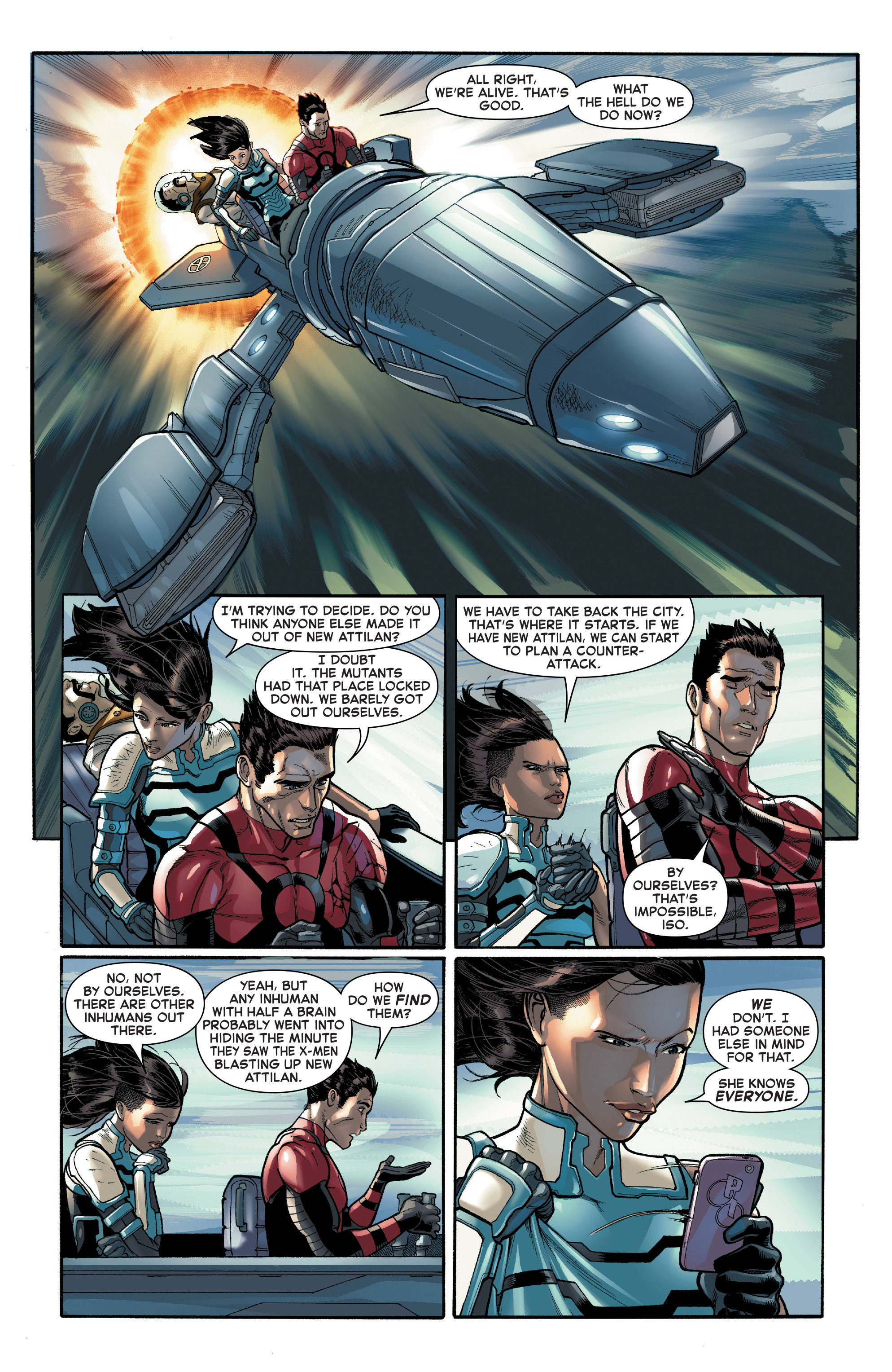 Read online Inhumans Vs. X-Men comic -  Issue #3 - 13