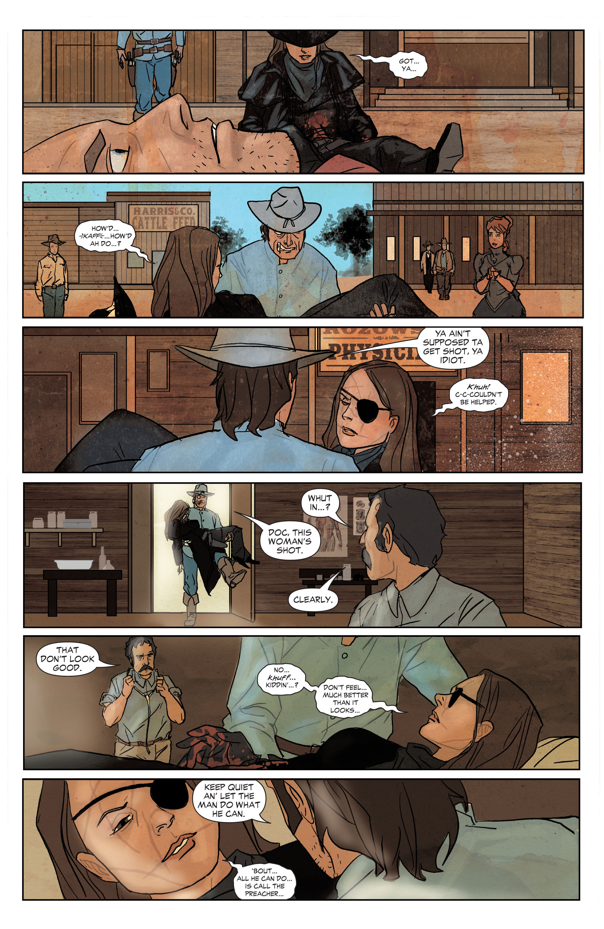 Read online Jonah Hex (2006) comic -  Issue #17 - 19