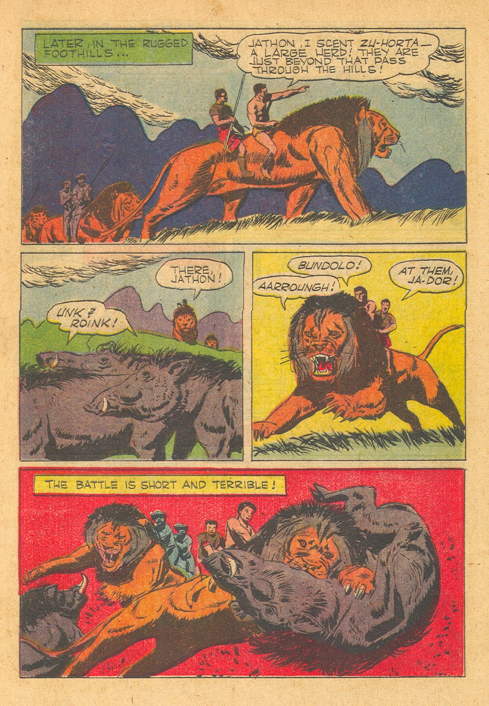 Read online Tarzan (1948) comic -  Issue #123 - 32