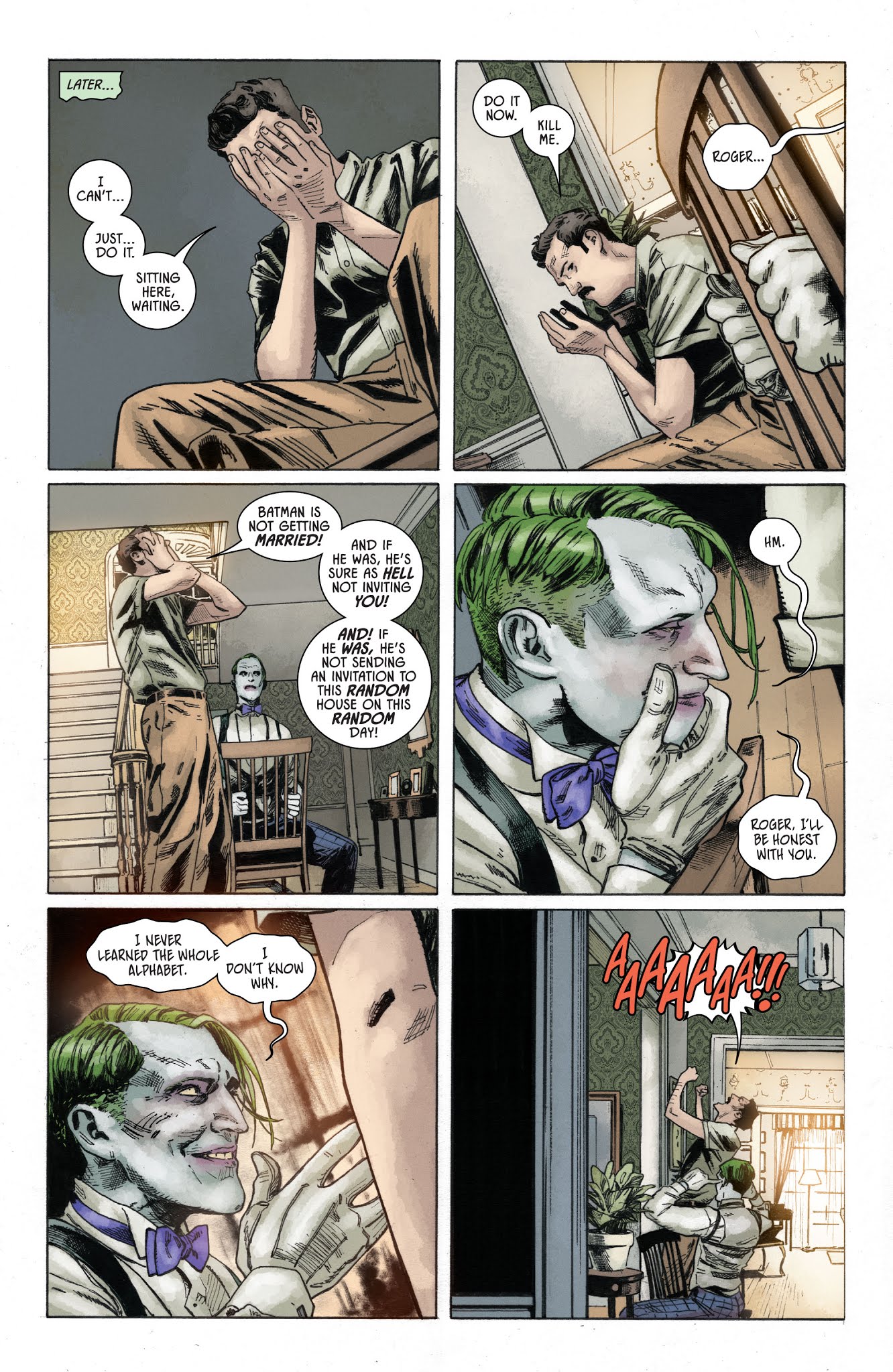 Read online Batman: Preludes to the Wedding comic -  Issue # TPB - 12