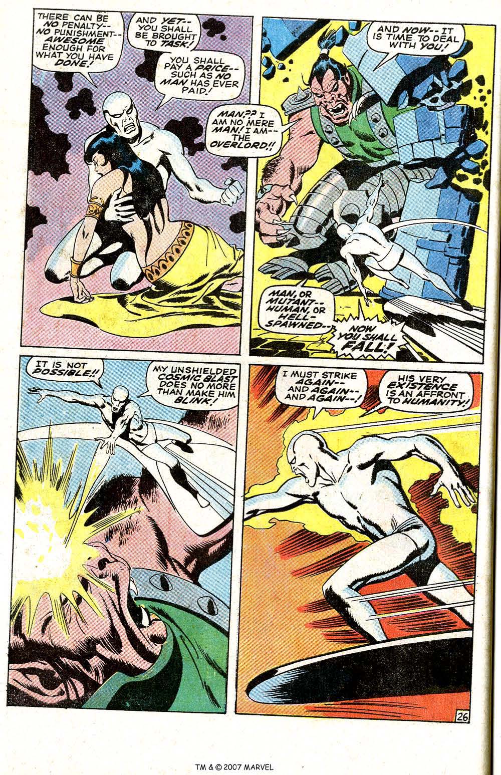 Read online Silver Surfer (1968) comic -  Issue #6 - 32