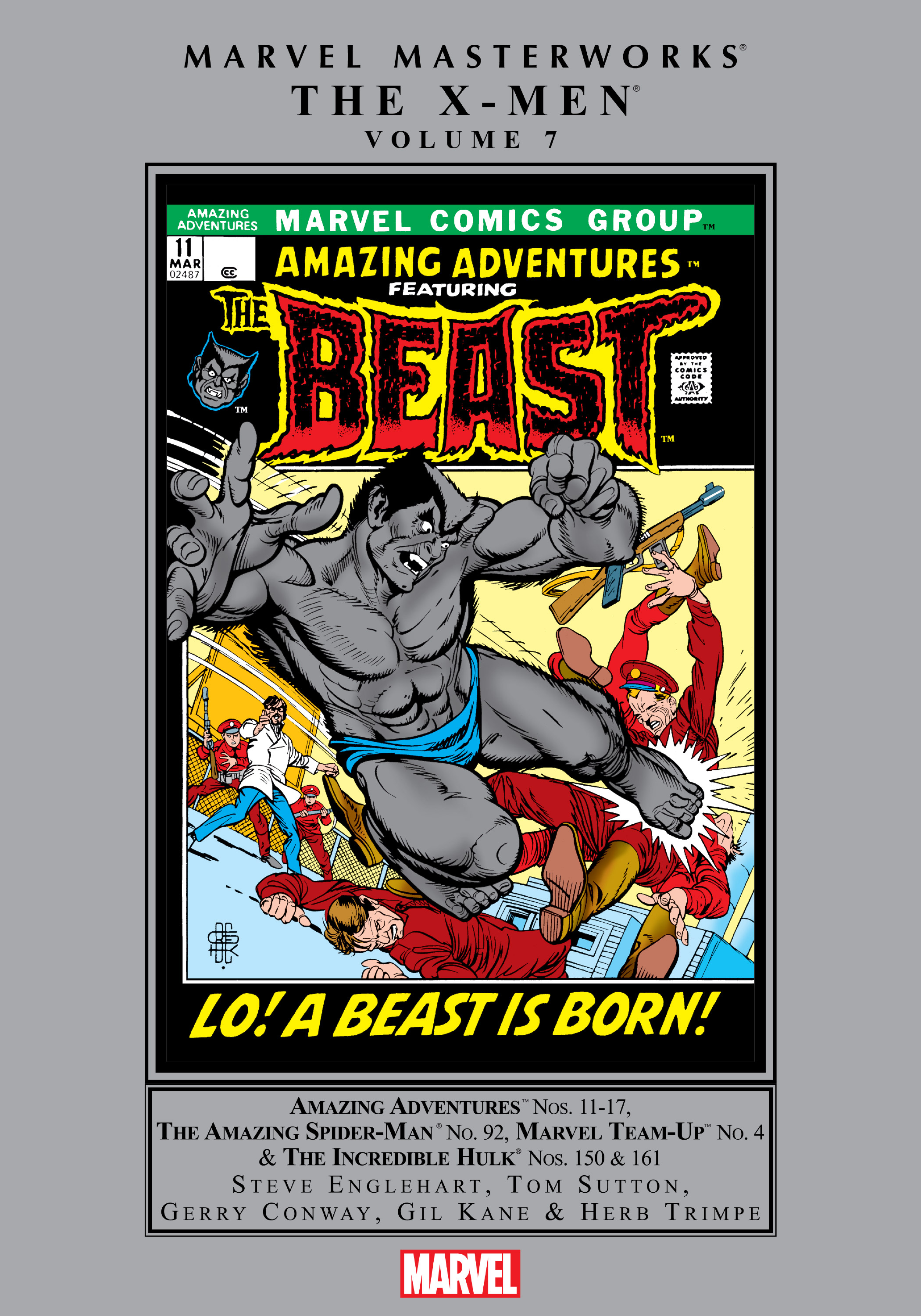 Read online Marvel Masterworks: The X-Men comic -  Issue # TPB 7 (Part 1) - 1