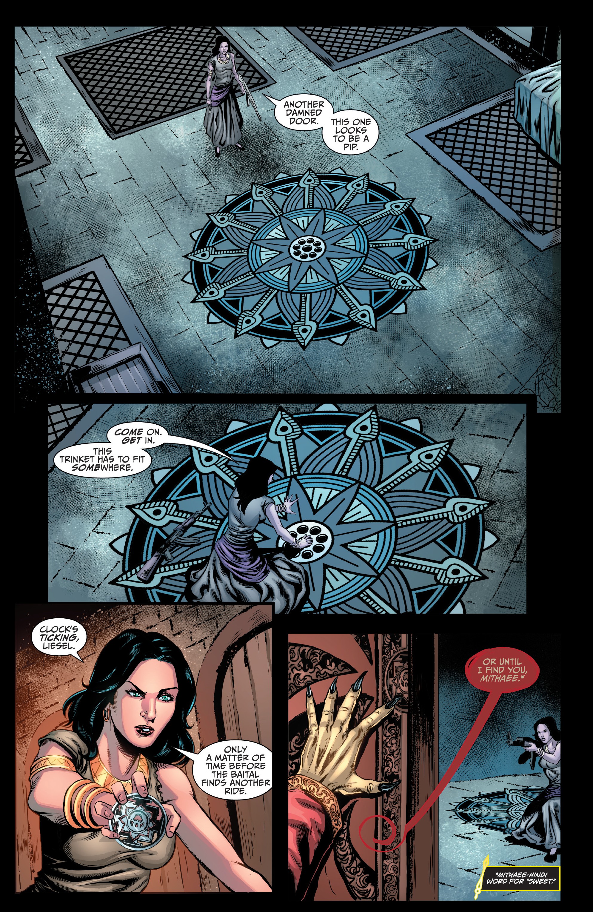 Read online Van Helsing: Sword of Heaven comic -  Issue #6 - 16