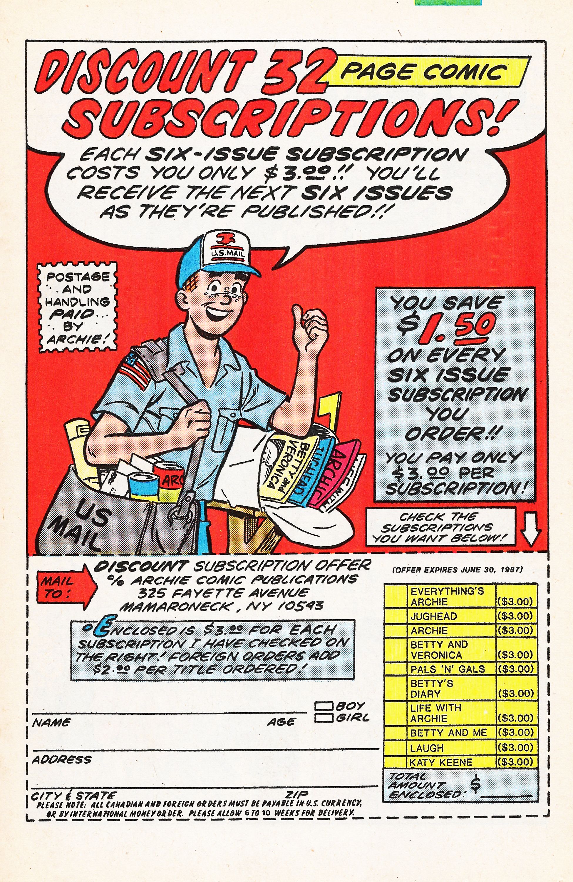 Read online Archie's Pals 'N' Gals (1952) comic -  Issue #188 - 19