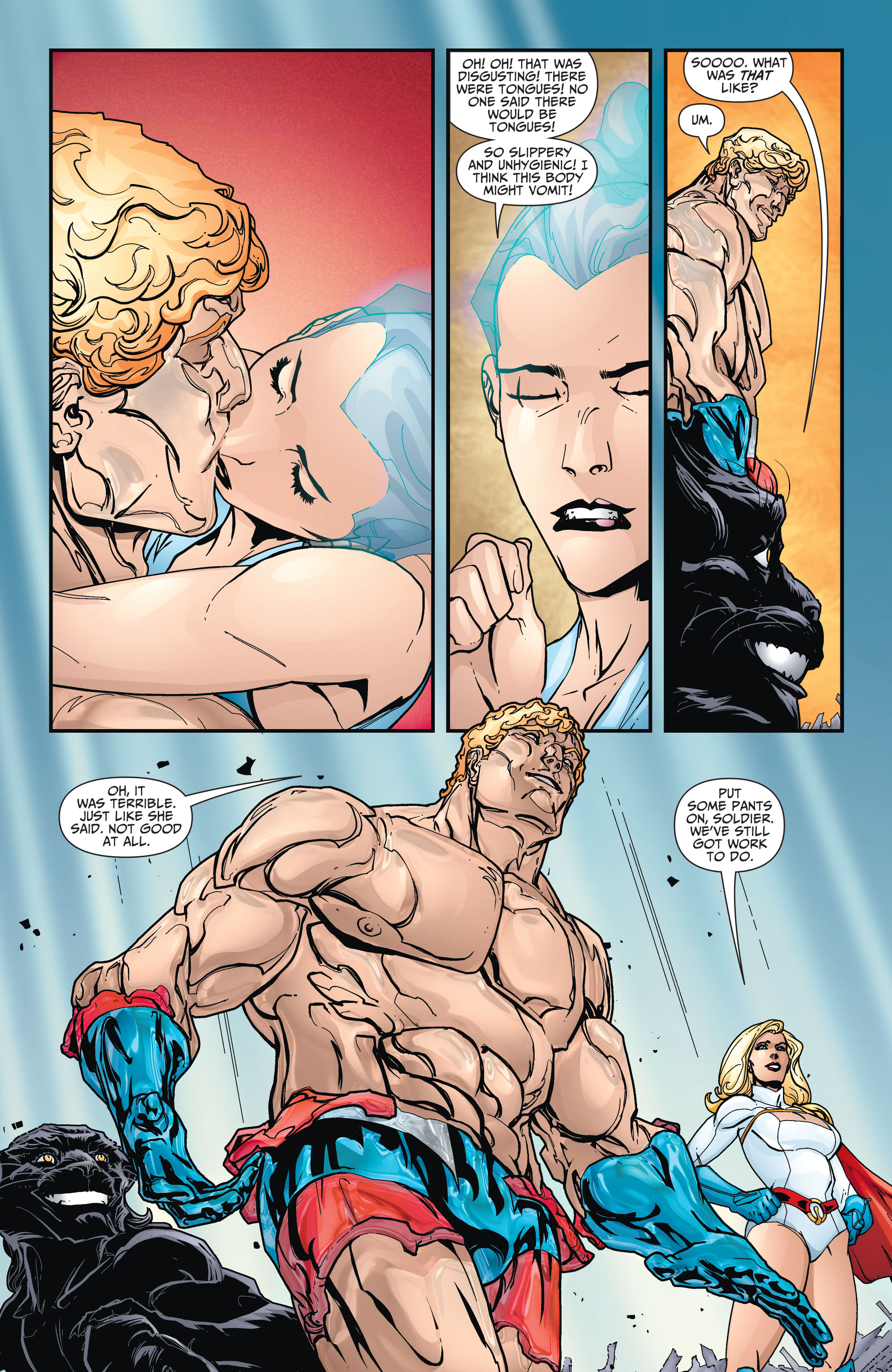 Read online JSA All-Stars (2010) comic -  Issue #16 - 17