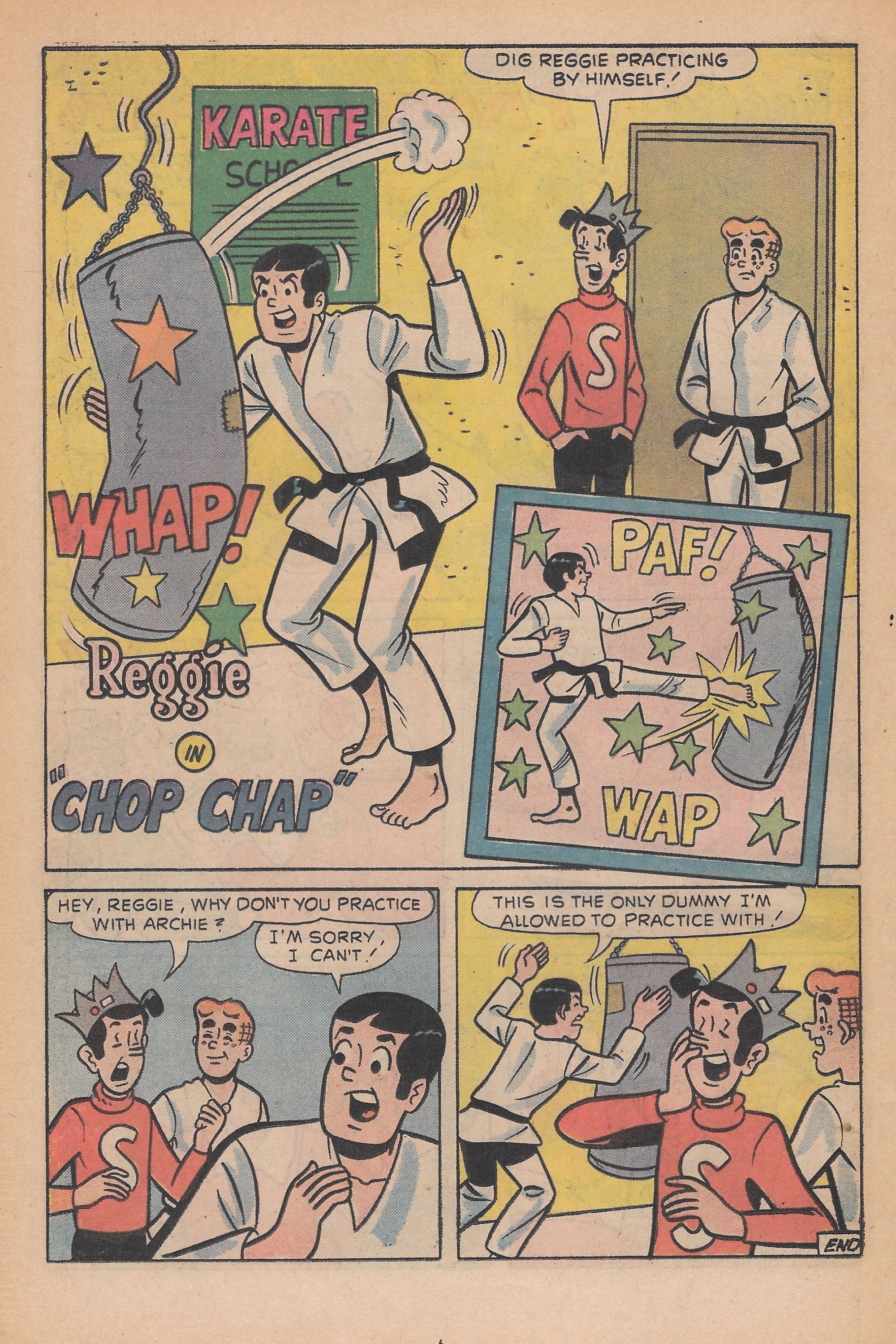Read online Reggie's Wise Guy Jokes comic -  Issue #29 - 18