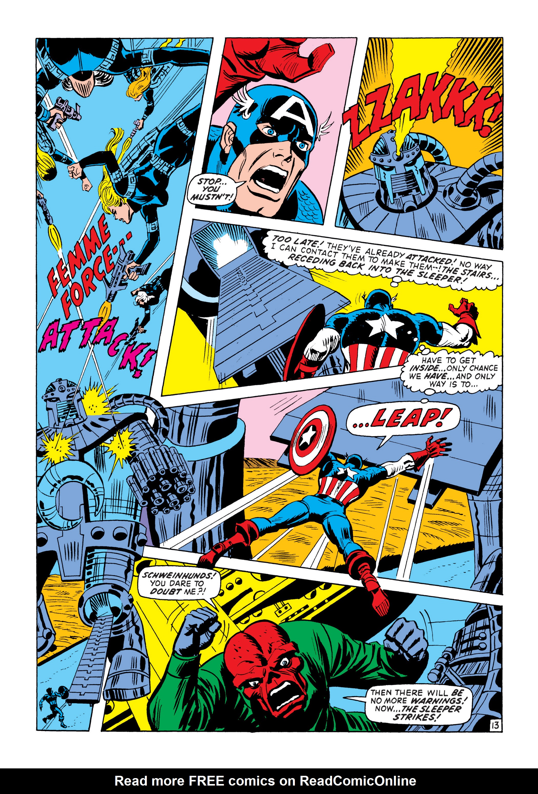 Read online Marvel Masterworks: Captain America comic -  Issue # TPB 6 (Part 3) - 64