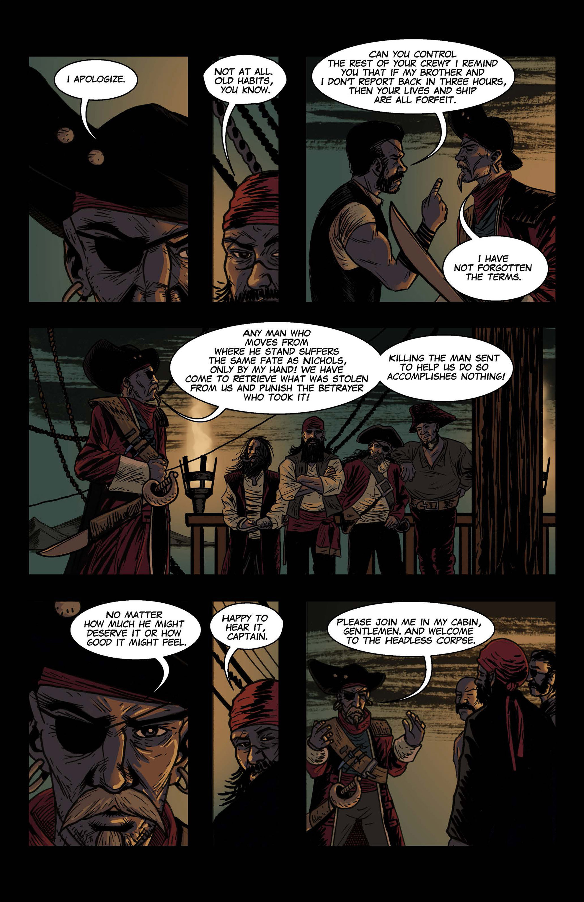 Read online Pirate Eye comic -  Issue # TPB - 45