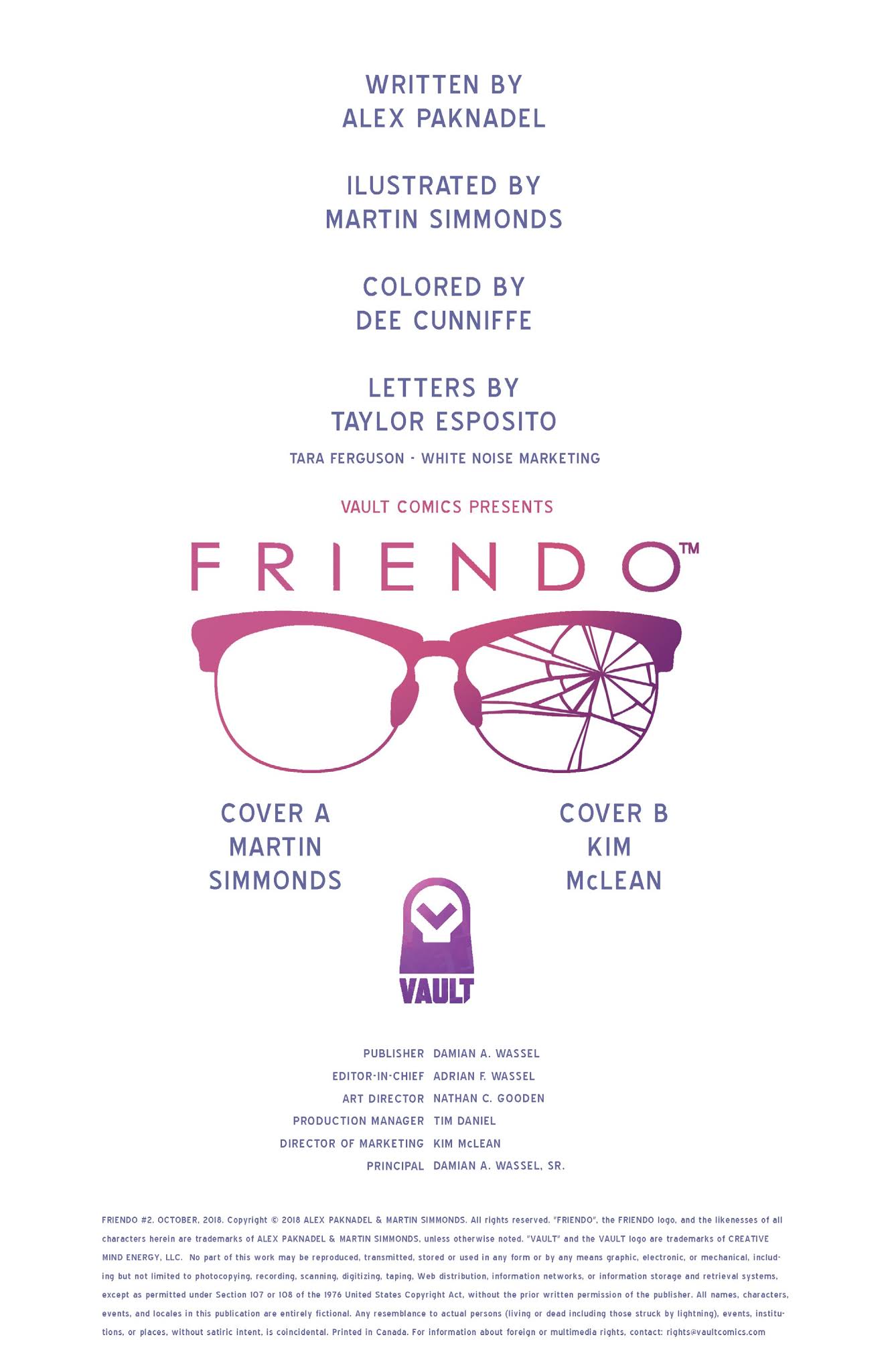 Read online Friendo comic -  Issue #2 - 3