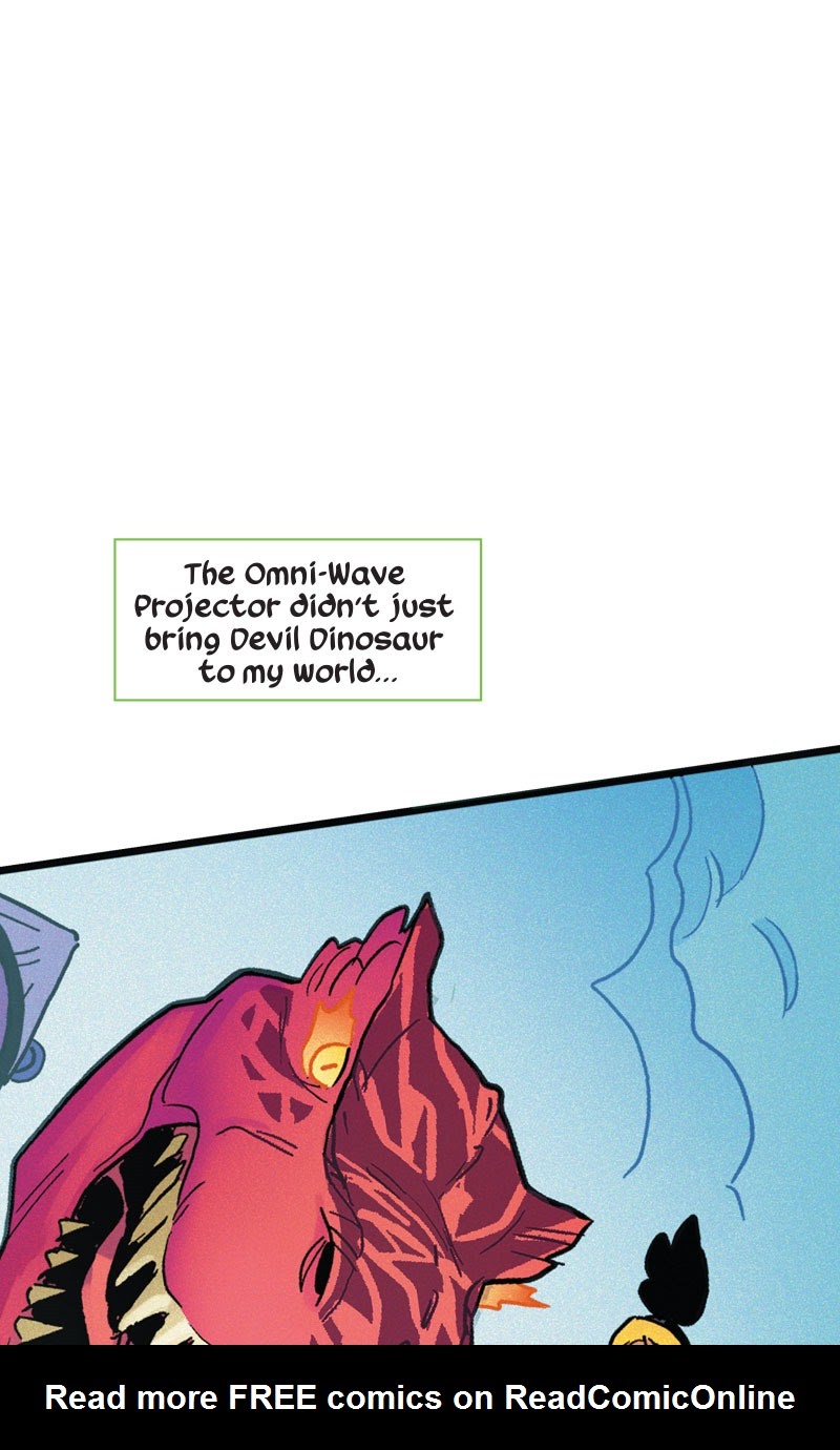 Read online Moon Girl and Devil Dinosaur: Infinity Comic Primer comic -  Issue #1 - 13