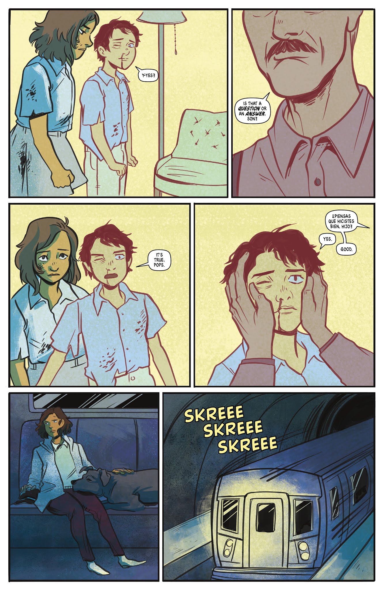 Read online Submerged comic -  Issue #1 - 16