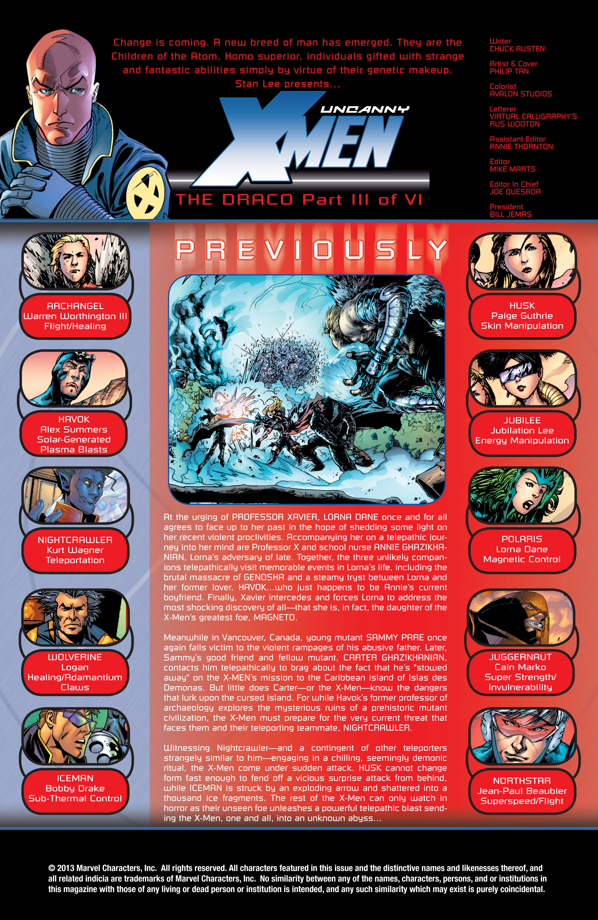 Read online Uncanny X-Men (1963) comic -  Issue #431 - 2