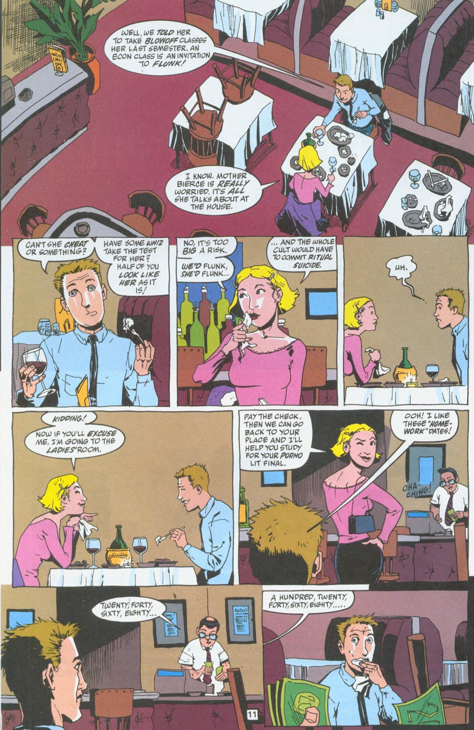 Read online Finals comic -  Issue #3 - 12