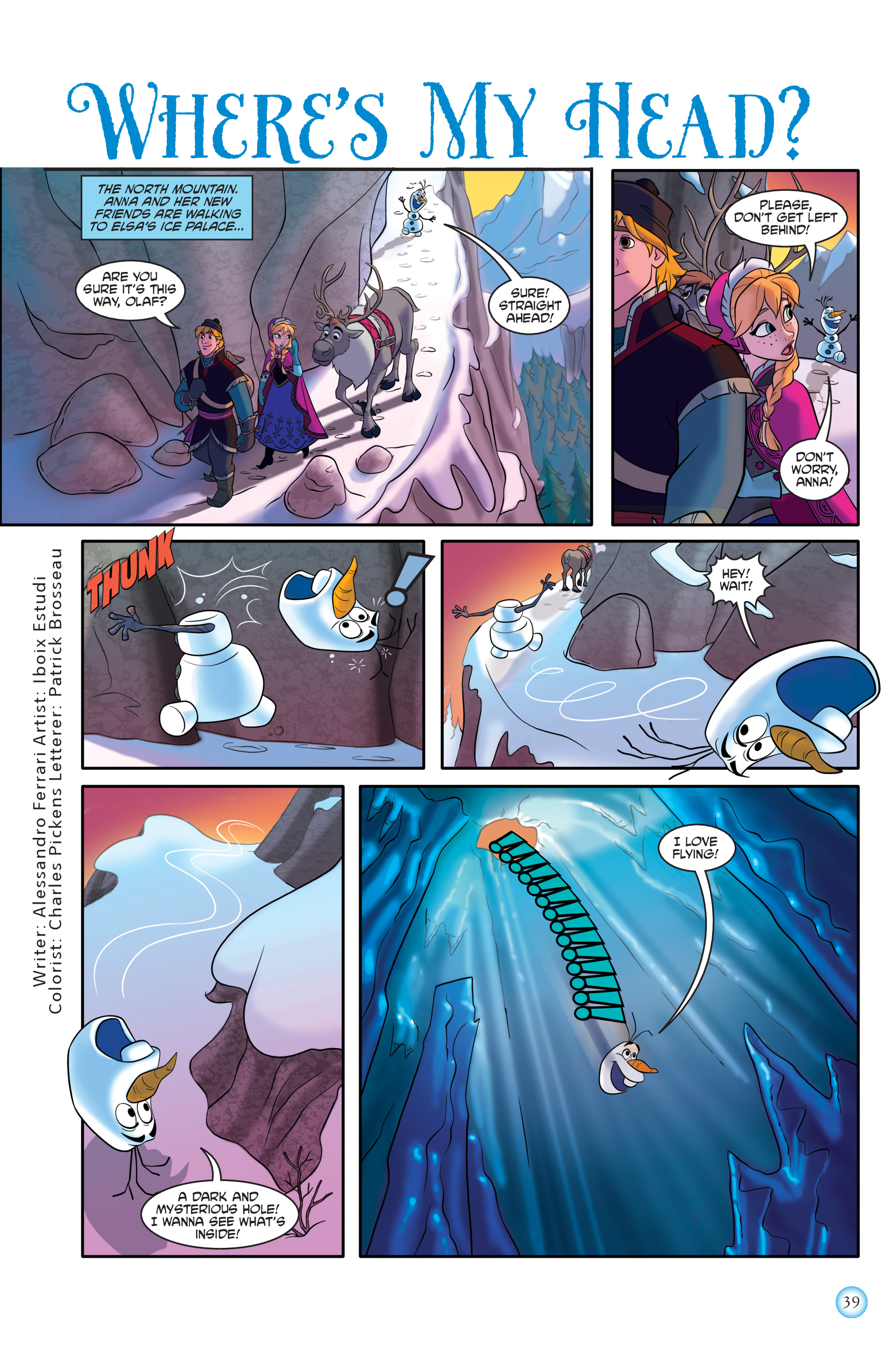 Read online Frozen Adventures: Snowy Stories comic -  Issue # TPB (Part 1) - 39