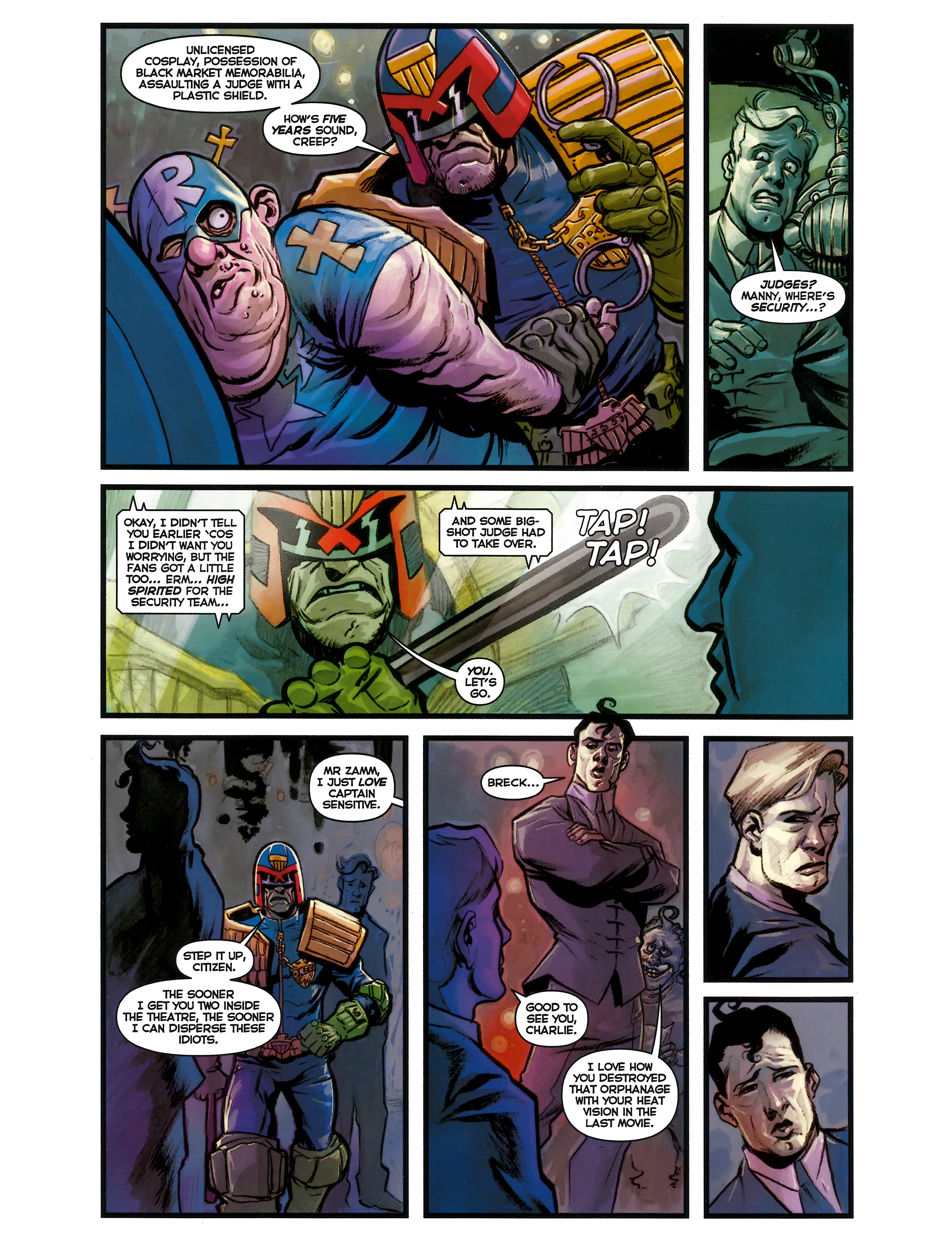 Read online Free Comic Book Day 2016 comic -  Issue # 2000 AD - 4