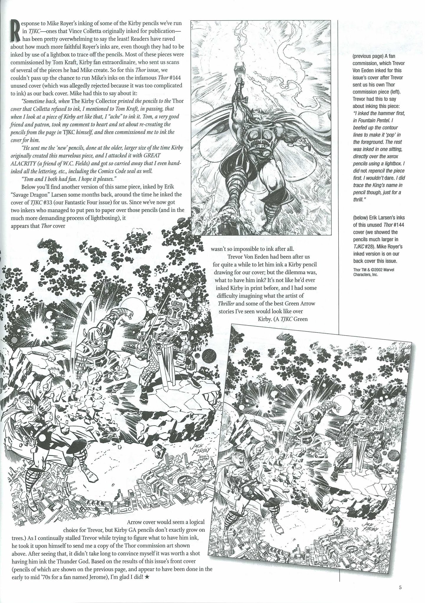 Read online The Jack Kirby Collector comic -  Issue #36 - 7