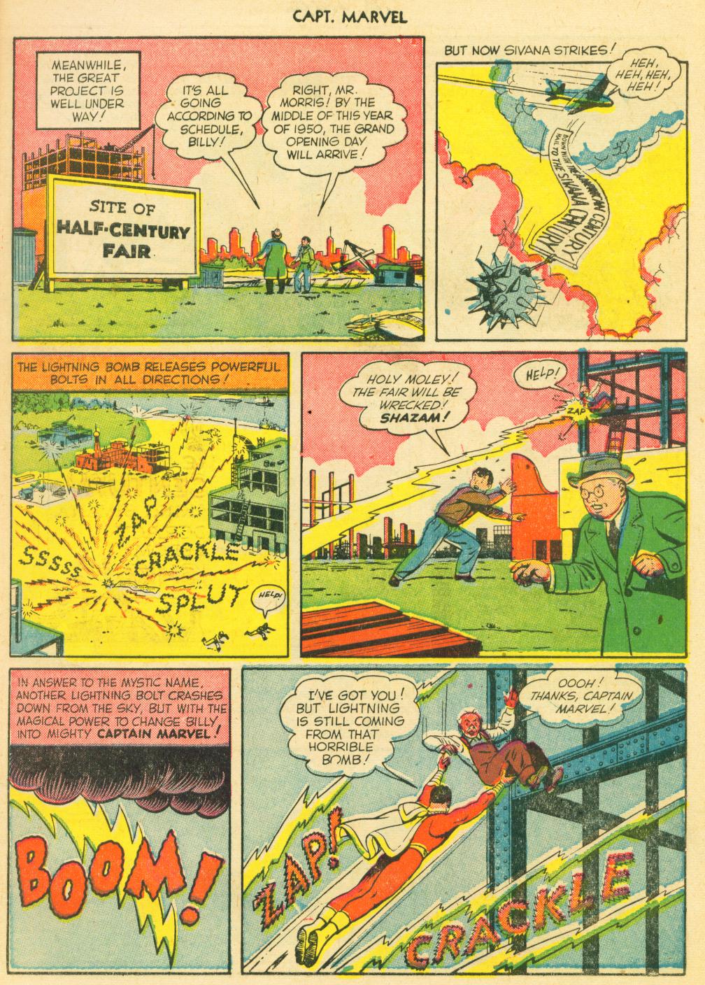 Read online Captain Marvel Adventures comic -  Issue #110 - 7