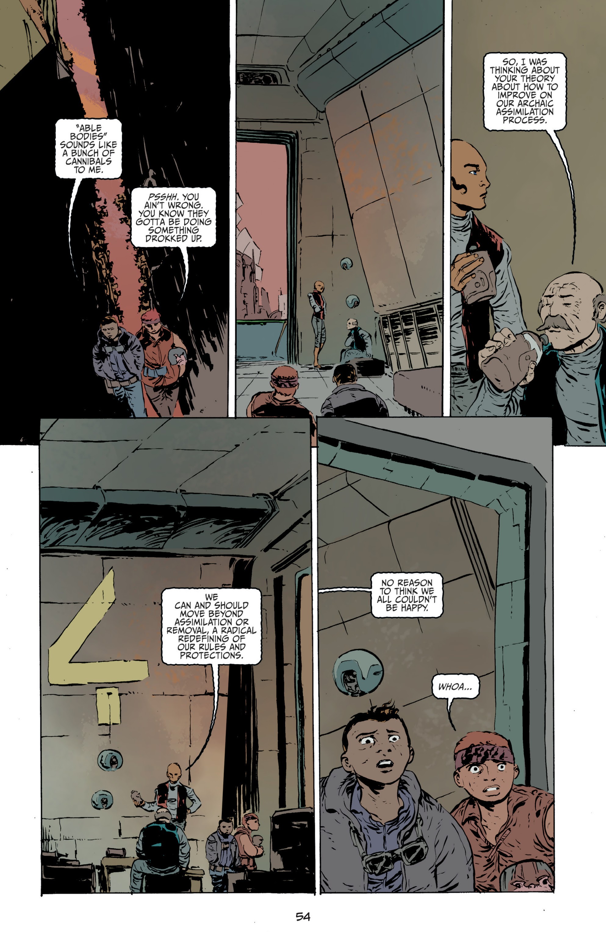 Read online Judge Dredd: Mega-City Zero comic -  Issue # TPB 2 - 54