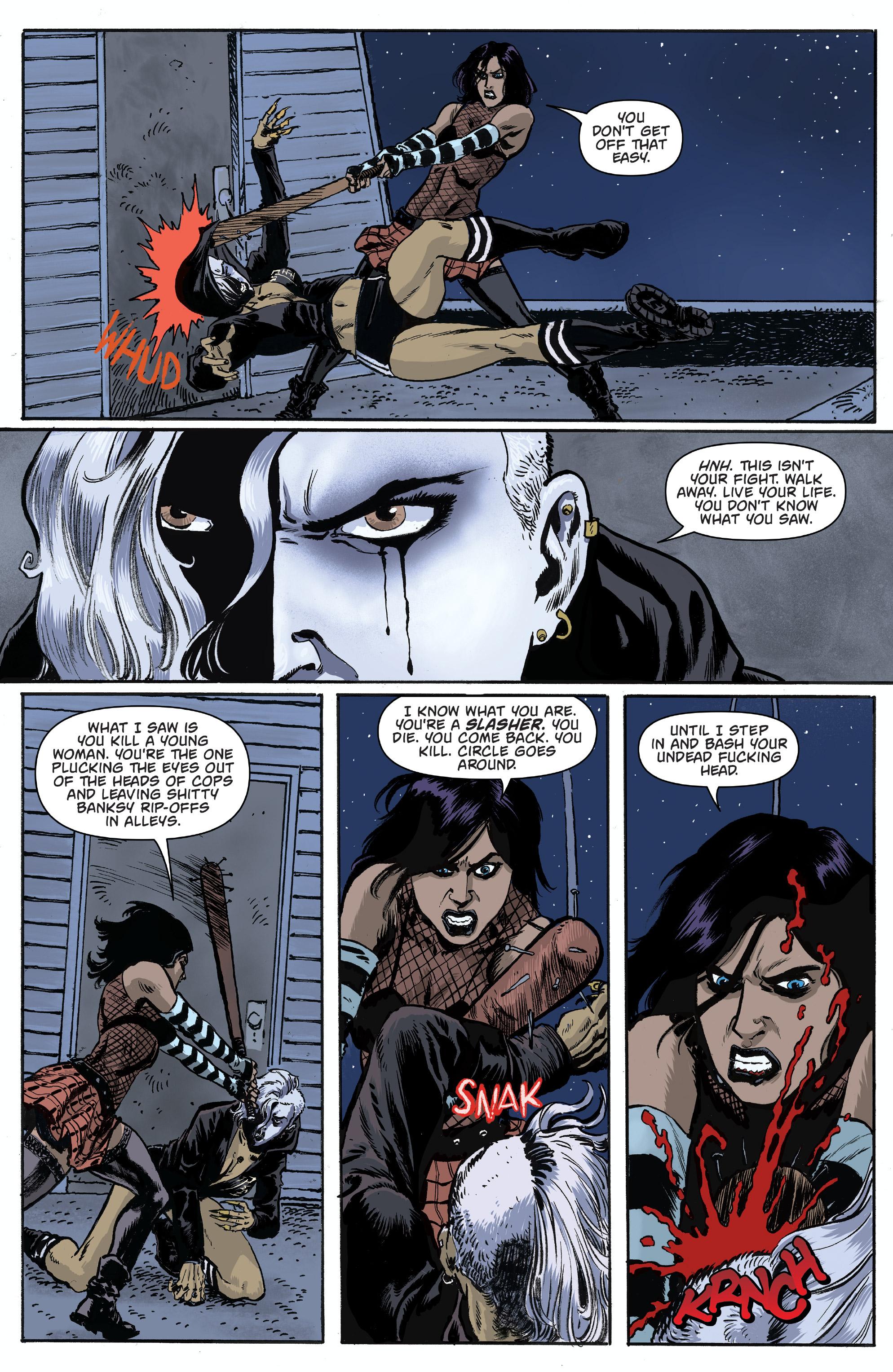 Read online Crow: Hack/Slash comic -  Issue #1 - 16