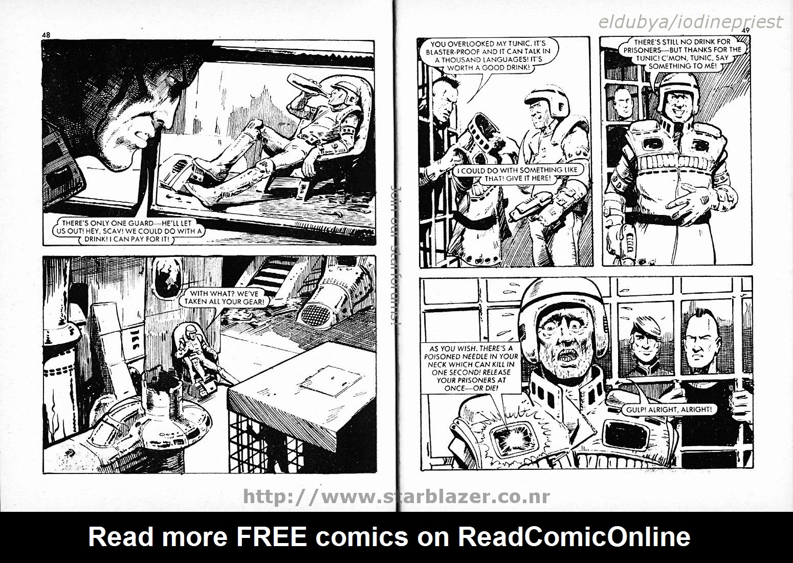 Read online Starblazer comic -  Issue #136 - 26