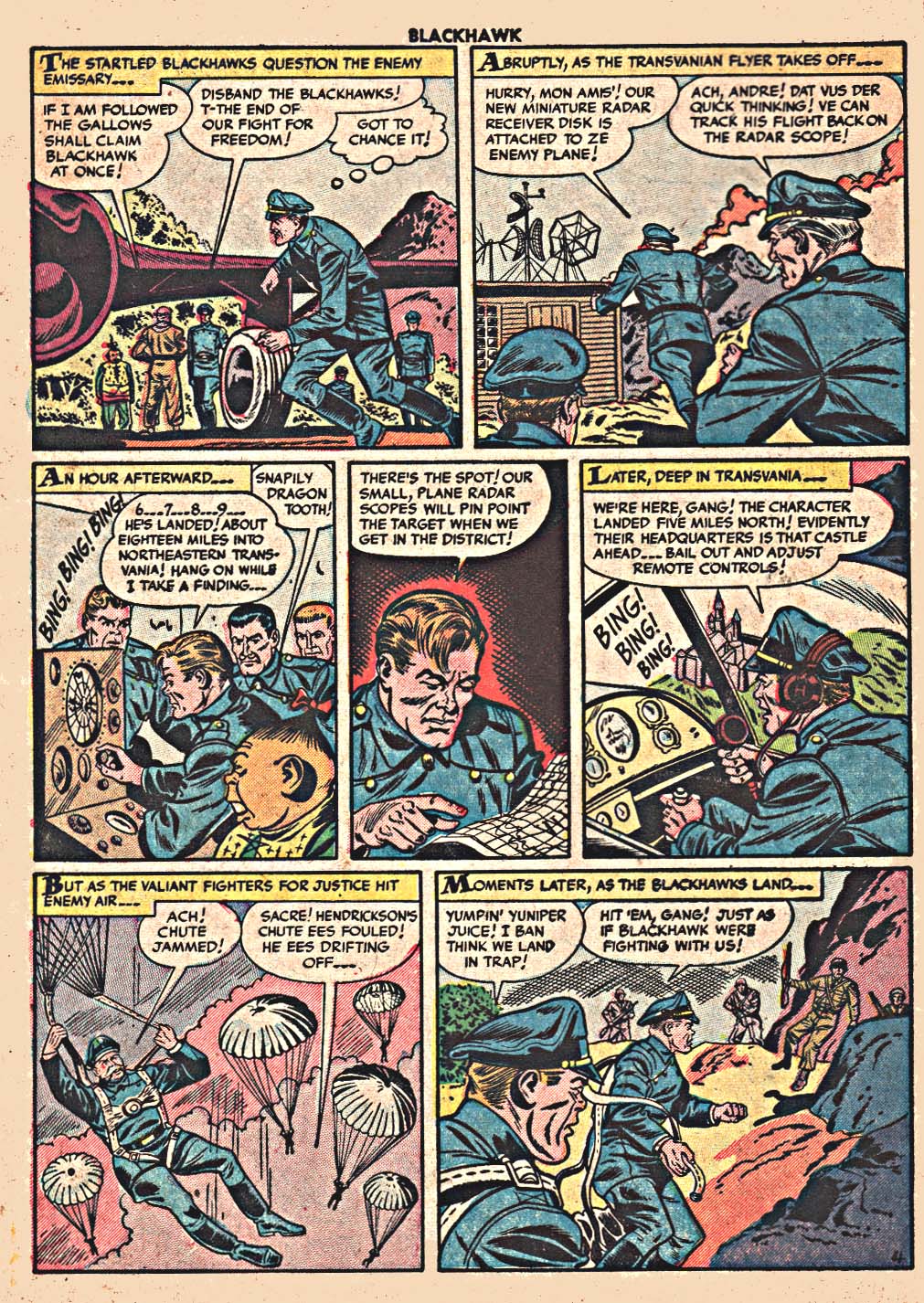 Read online Blackhawk (1957) comic -  Issue #73 - 6