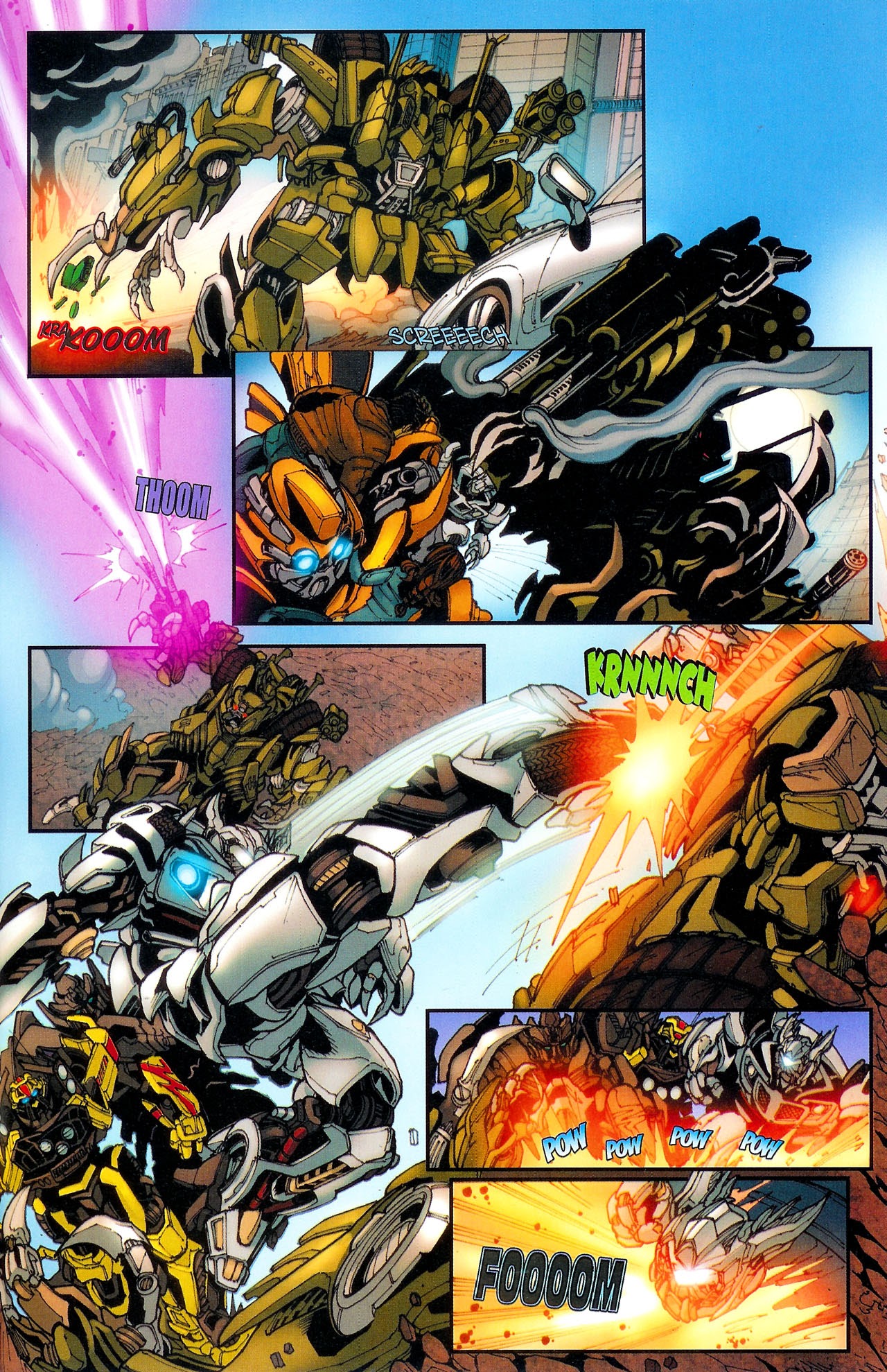 Read online Transformers: The Movie Adaptation comic -  Issue #4 - 13