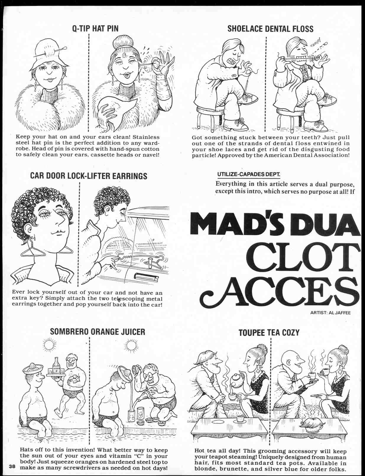 Read online MAD comic -  Issue #262 - 40