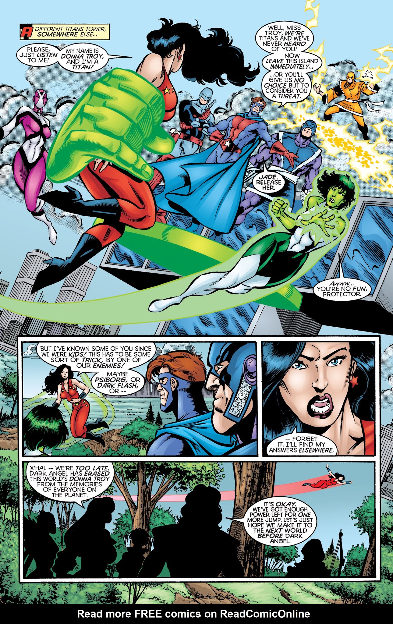 Read online The Titans (1999) comic -  Issue #22 - 21