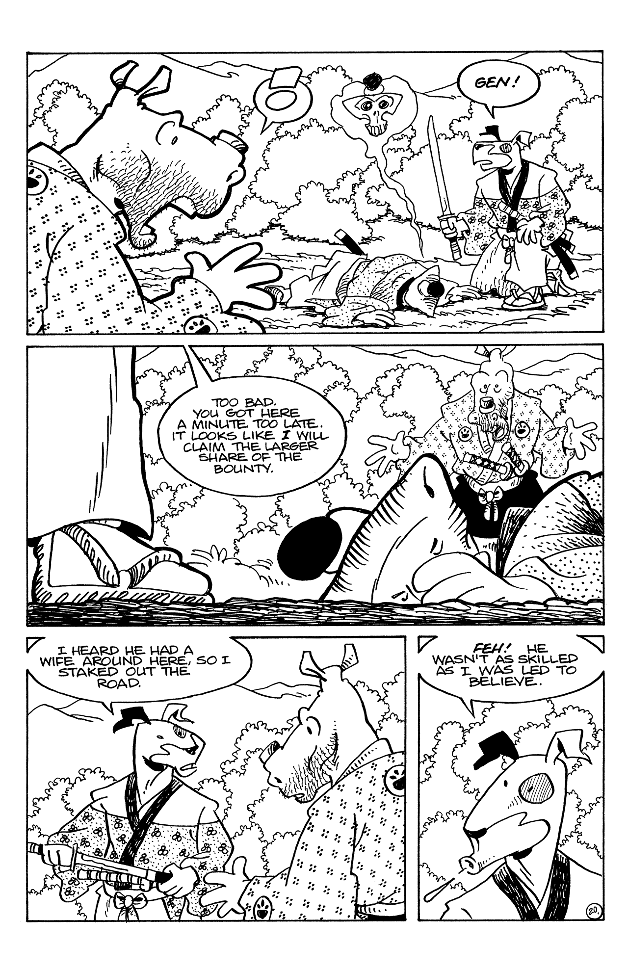 Read online Usagi Yojimbo (1996) comic -  Issue #116 - 22