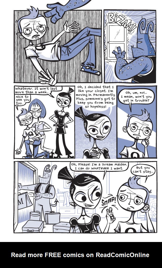 Read online Dream Maiden Megan comic -  Issue # TPB - 94