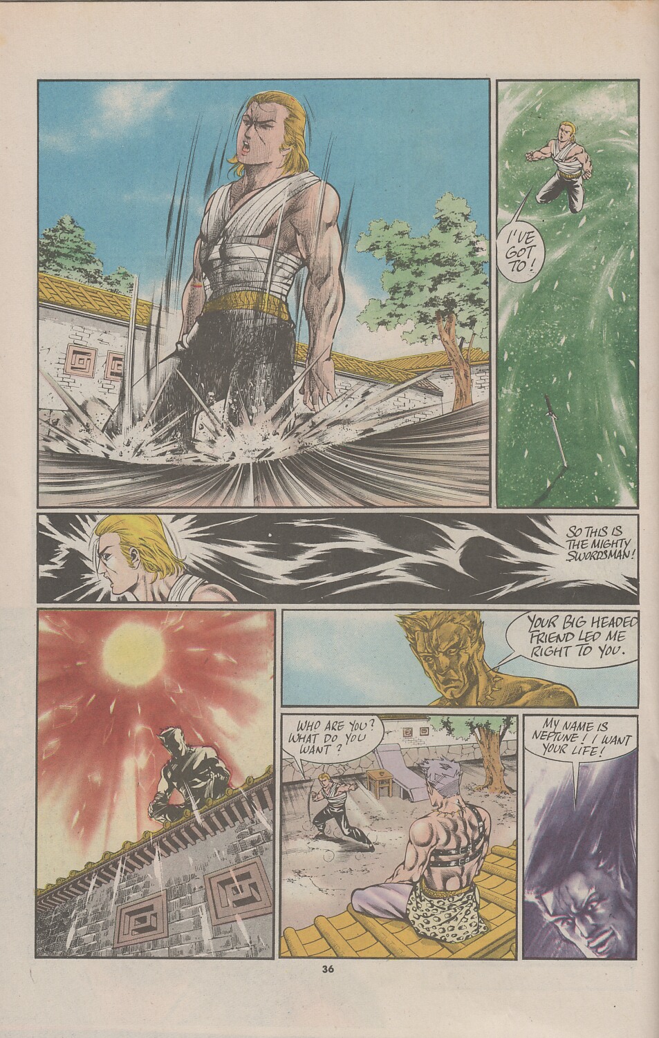Read online Drunken Fist comic -  Issue #37 - 35