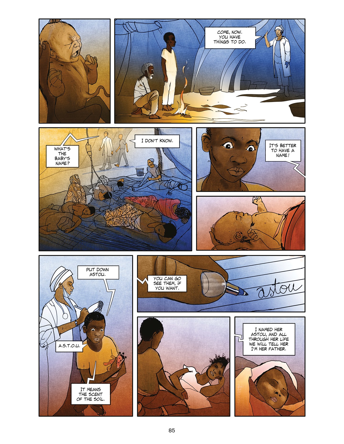 Read online Tamba, Child Soldier comic -  Issue # TPB - 86
