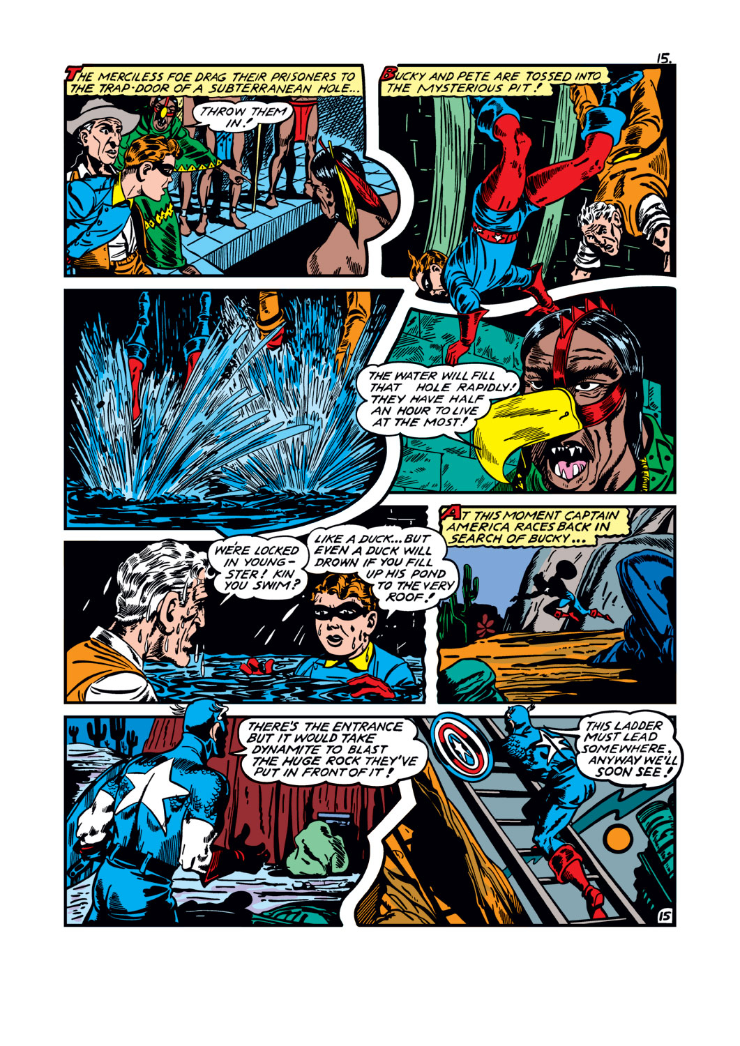Read online Captain America Comics comic -  Issue #14 - 17