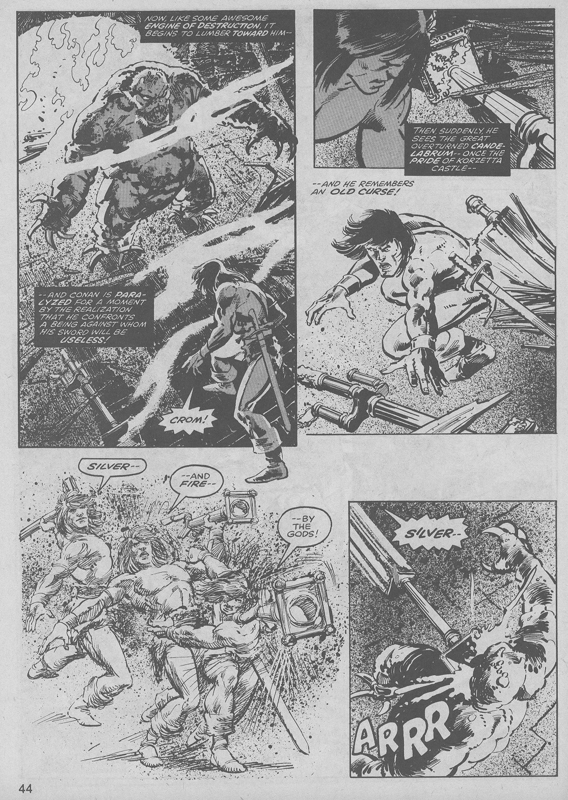 Read online The Savage Sword Of Conan comic -  Issue #48 - 44