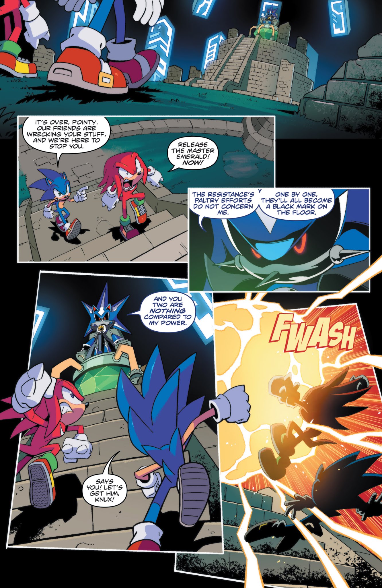 Read online Sonic the Hedgehog (2018) comic -  Issue #9 - 21