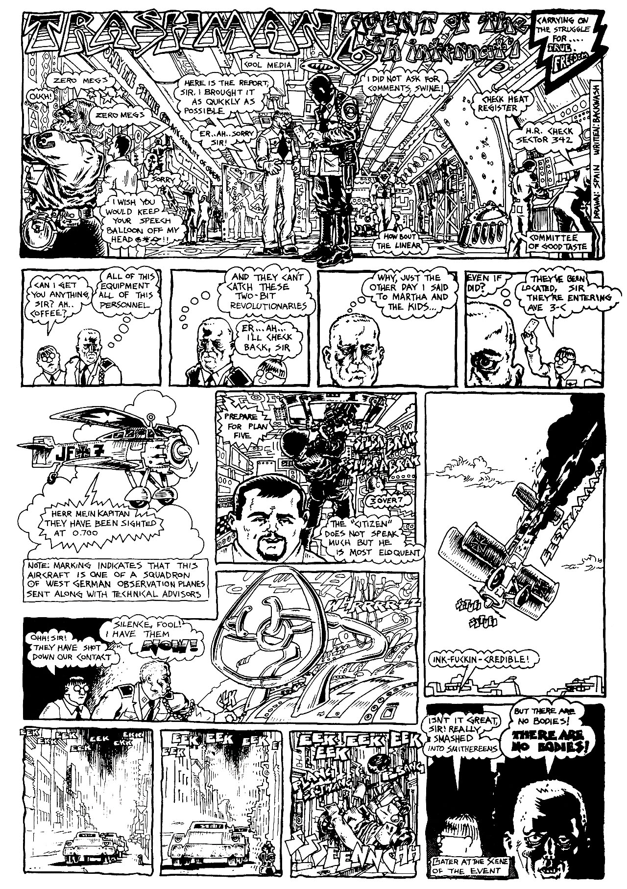 Read online Trashman Lives! comic -  Issue # TPB - 14