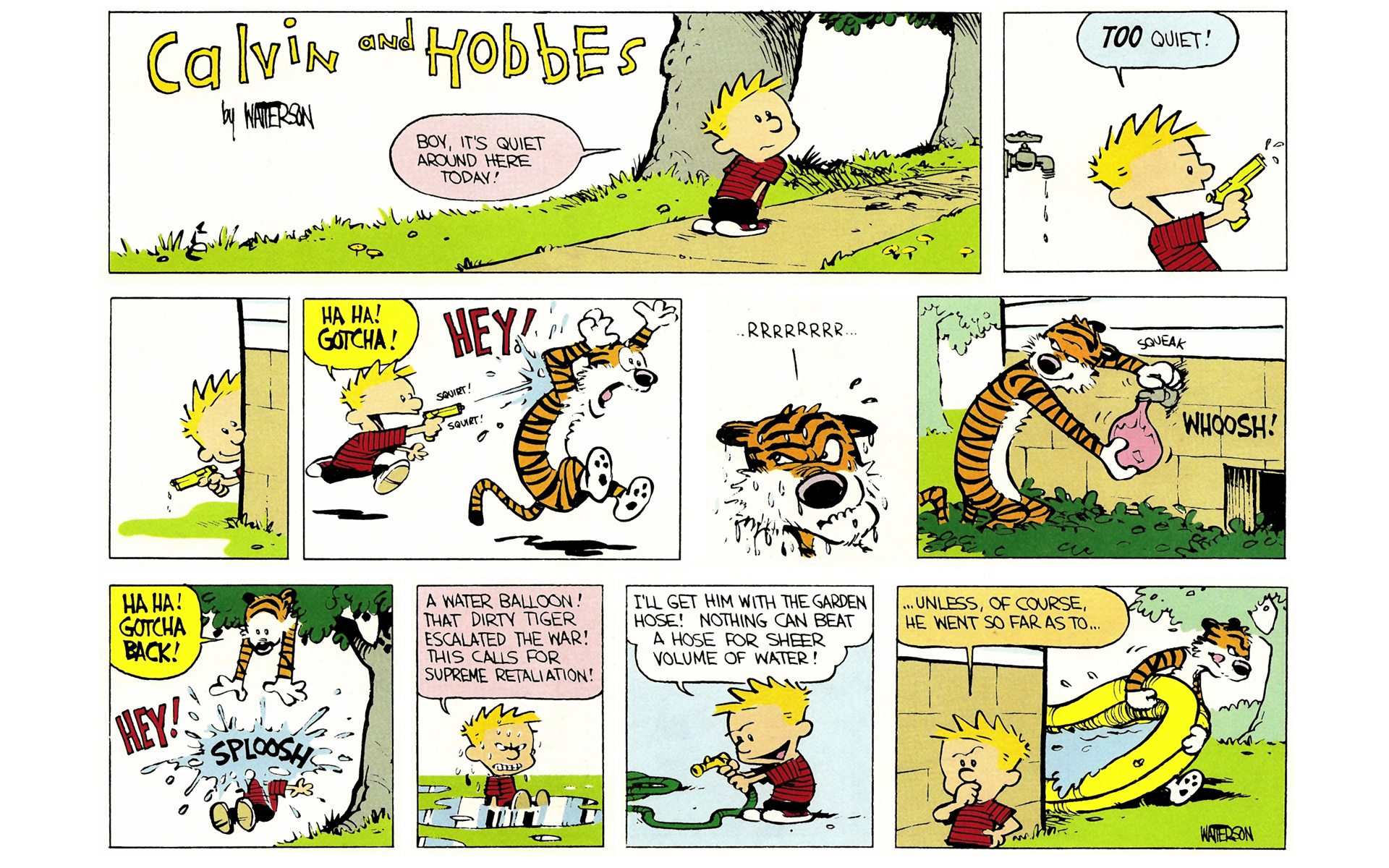 Read online Calvin and Hobbes comic -  Issue #1 - 153