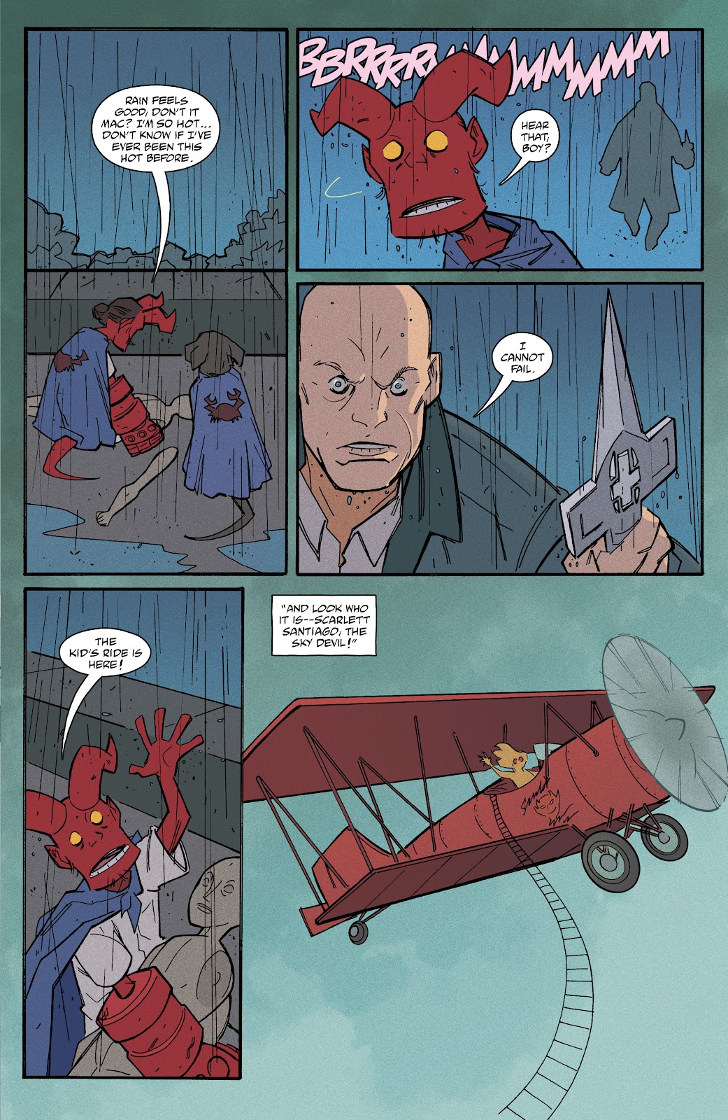 Young Hellboy: Assault on Castle Death issue 4 - Page 17