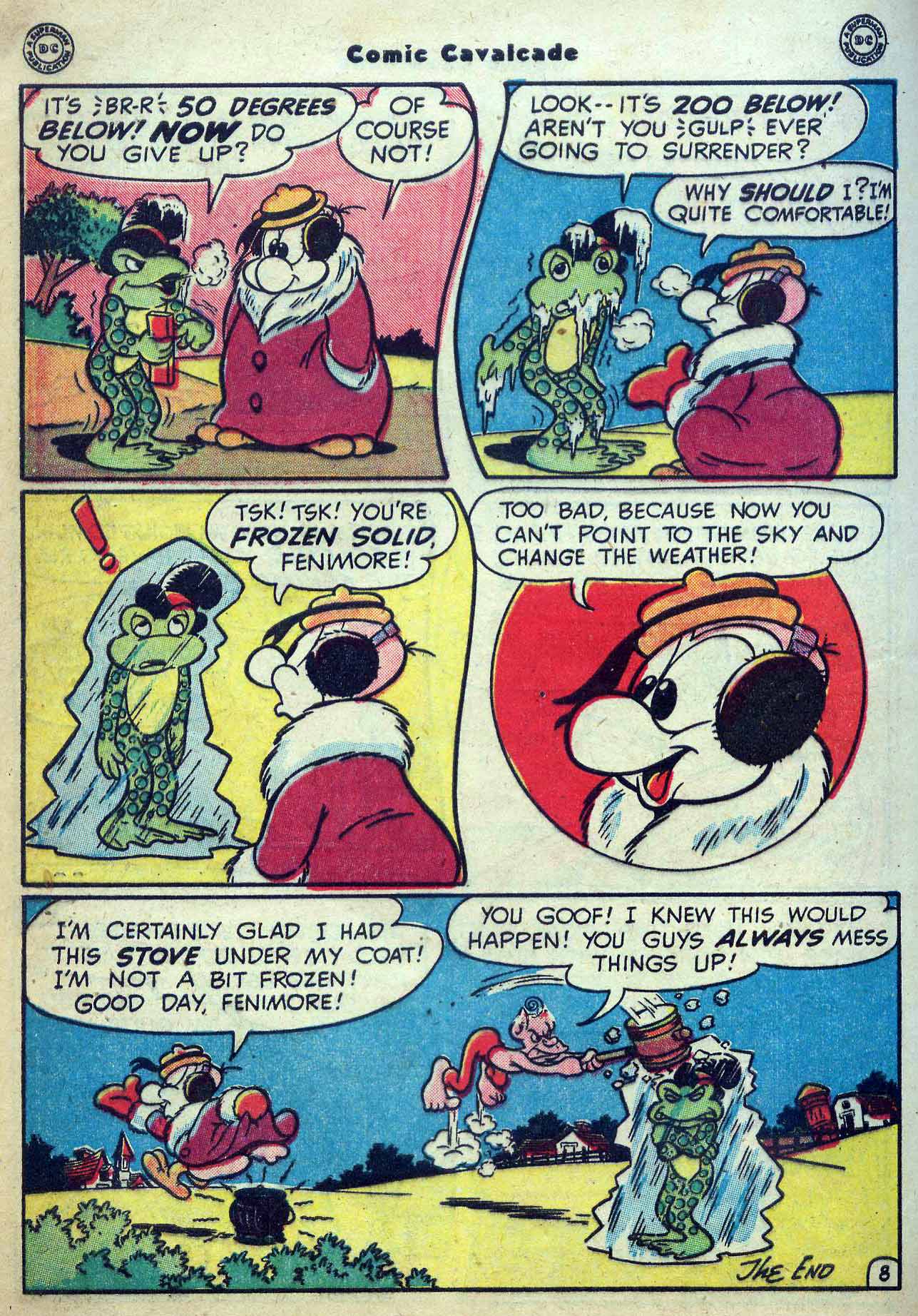 Read online Comic Cavalcade comic -  Issue #33 - 72