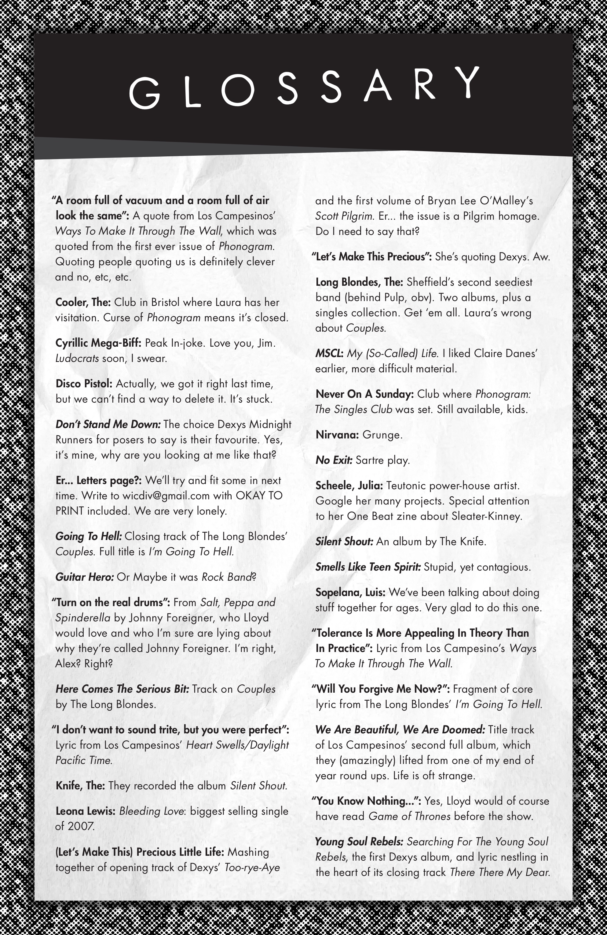 Read online Phonogram (2015) comic -  Issue #4 - 26