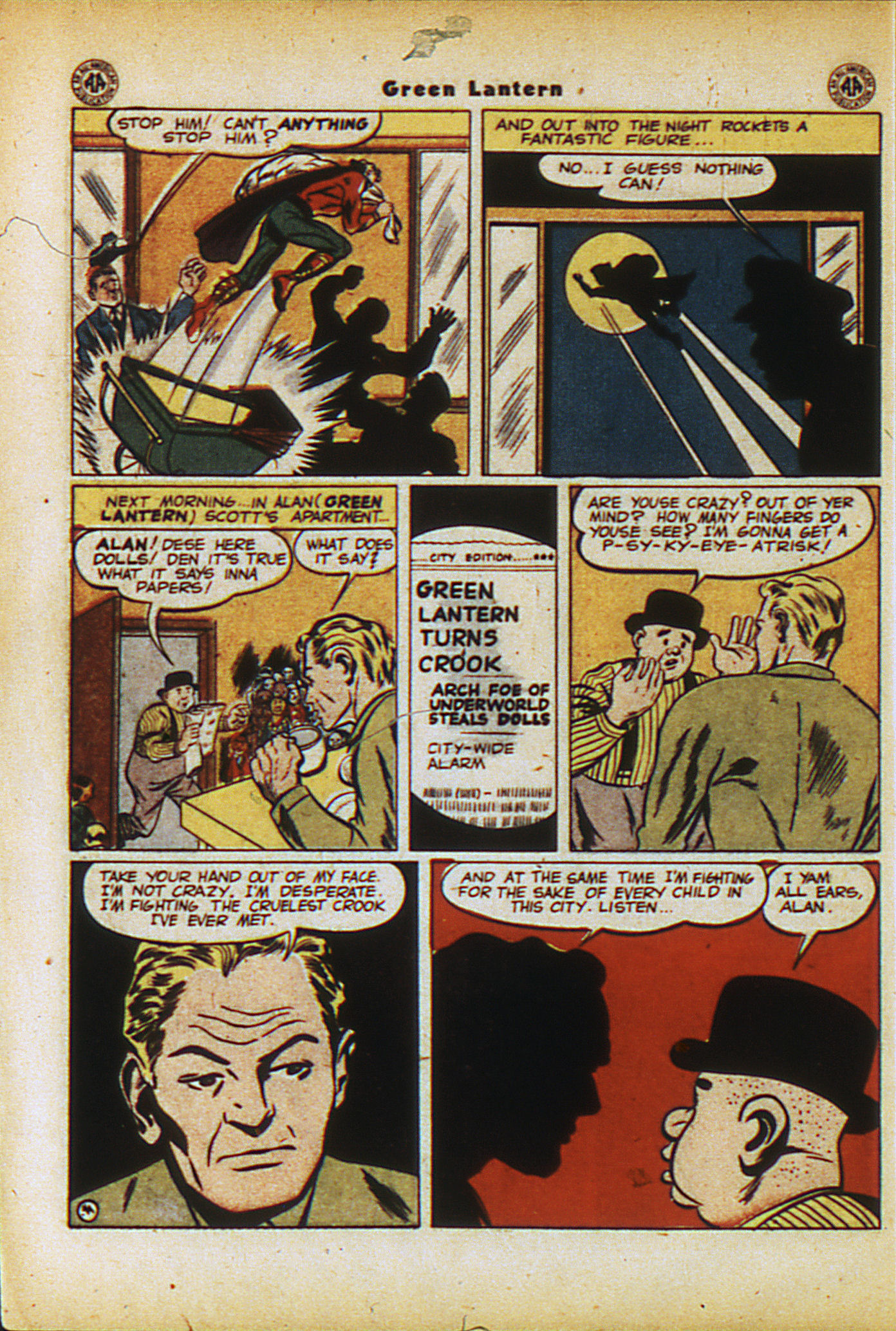Read online Green Lantern (1941) comic -  Issue #17 - 7