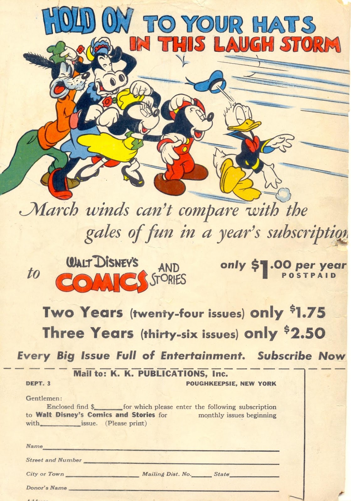 Walt Disney's Comics and Stories issue 42 - Page 60