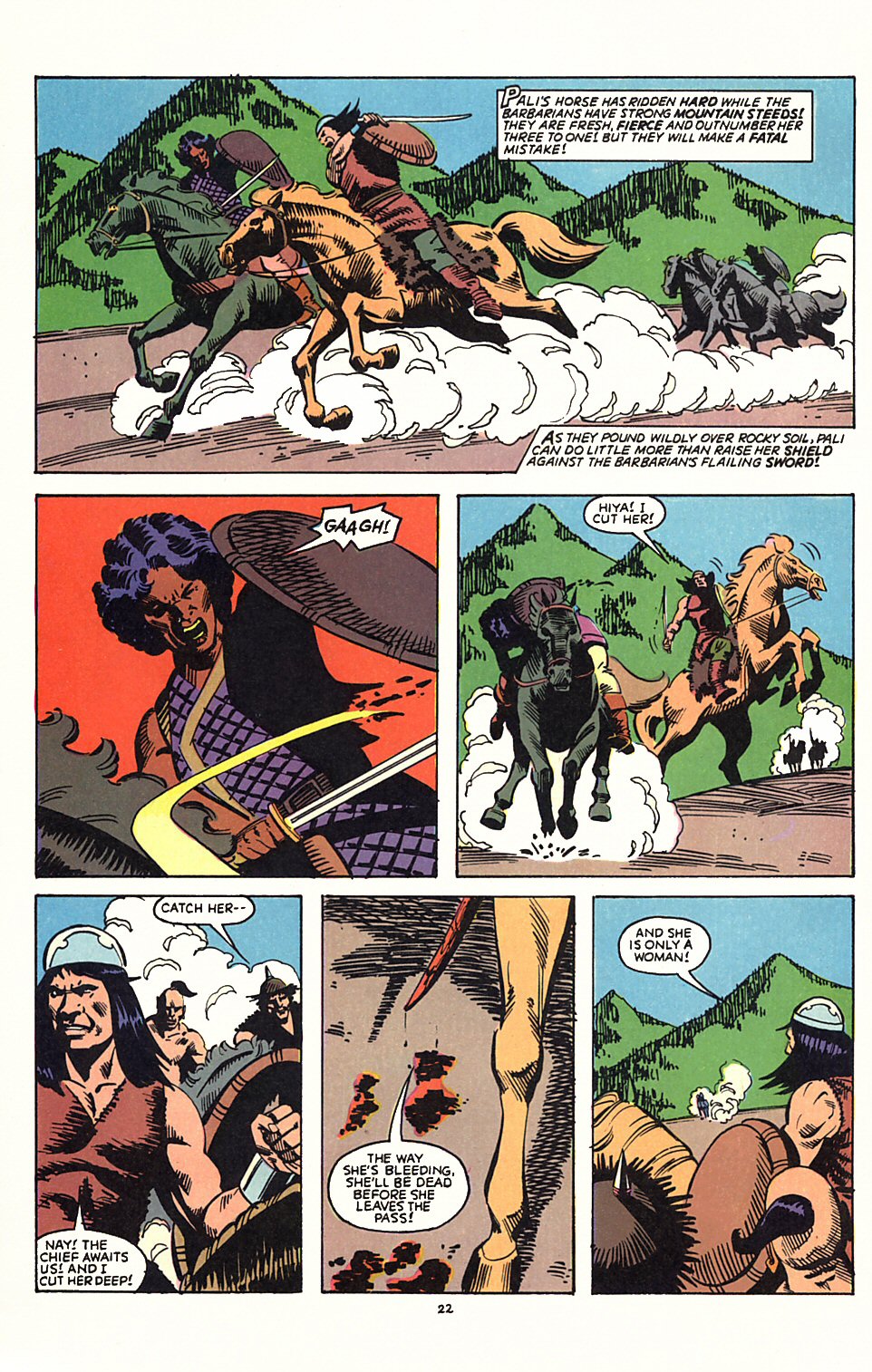 Read online Sisterhood of Steel comic -  Issue #5 - 24