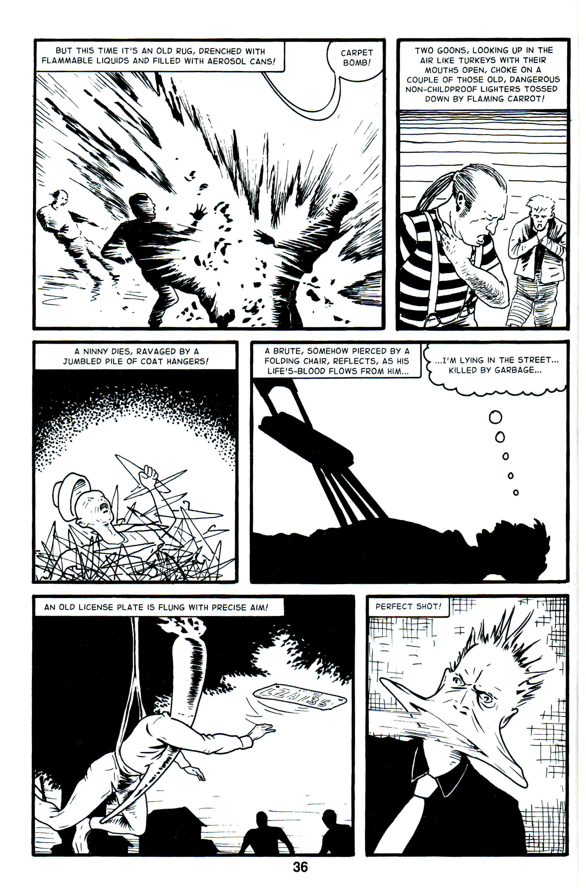 Read online Flaming Carrot Comics (1988) comic -  Issue # _Annual 1 - 38